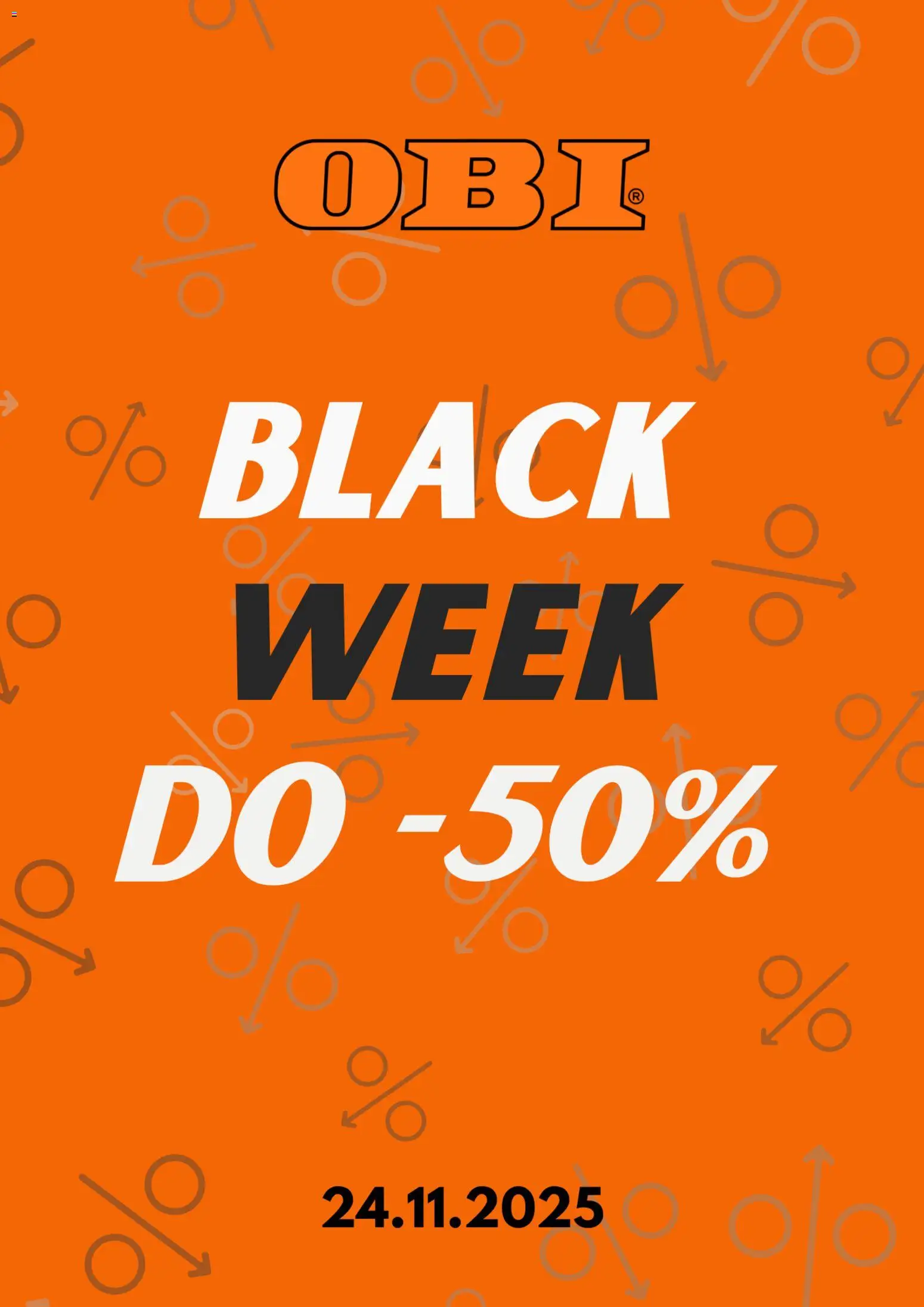 OBI Black Friday awizo od 20.11.2025 | Strona: 1