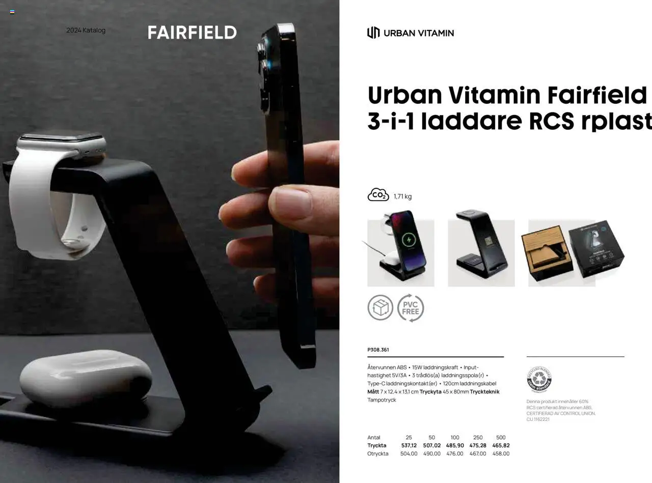 Lyreco reklamblad aktuell från 12.03.2024 | Sida: 242 | Produkter: Laddare