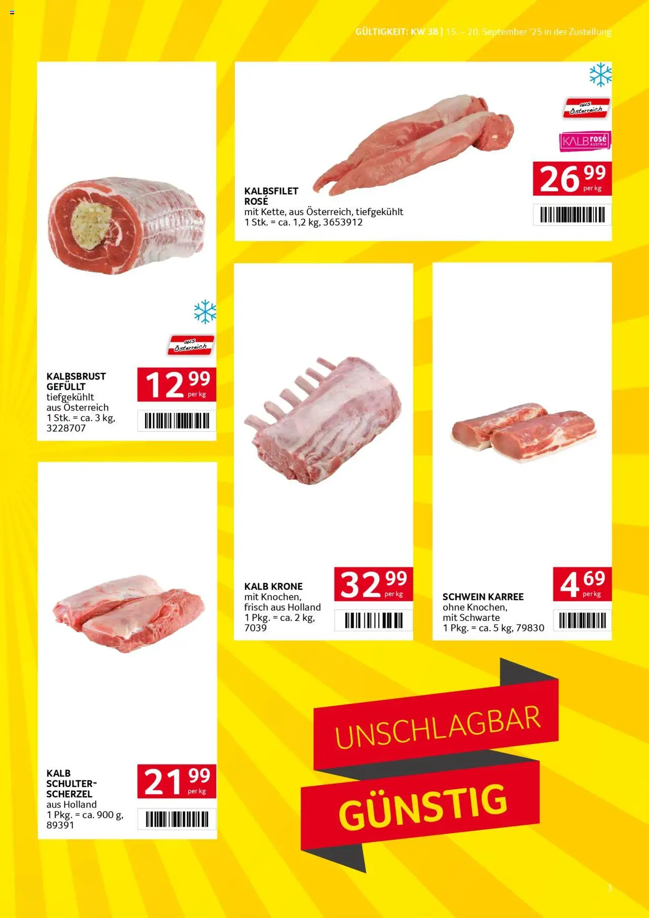 Transgourmet Zustellaktion gültig ab 14.09.2025 | Seite: 3