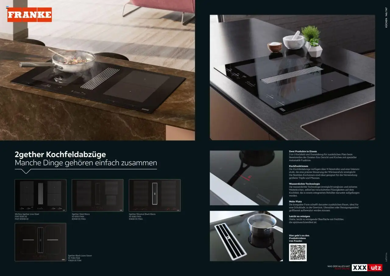 XXXLutz - Die neuen Küchentrends gültig ab 01.08.2025 | Seite: 74 | Produkte: Kochfeld