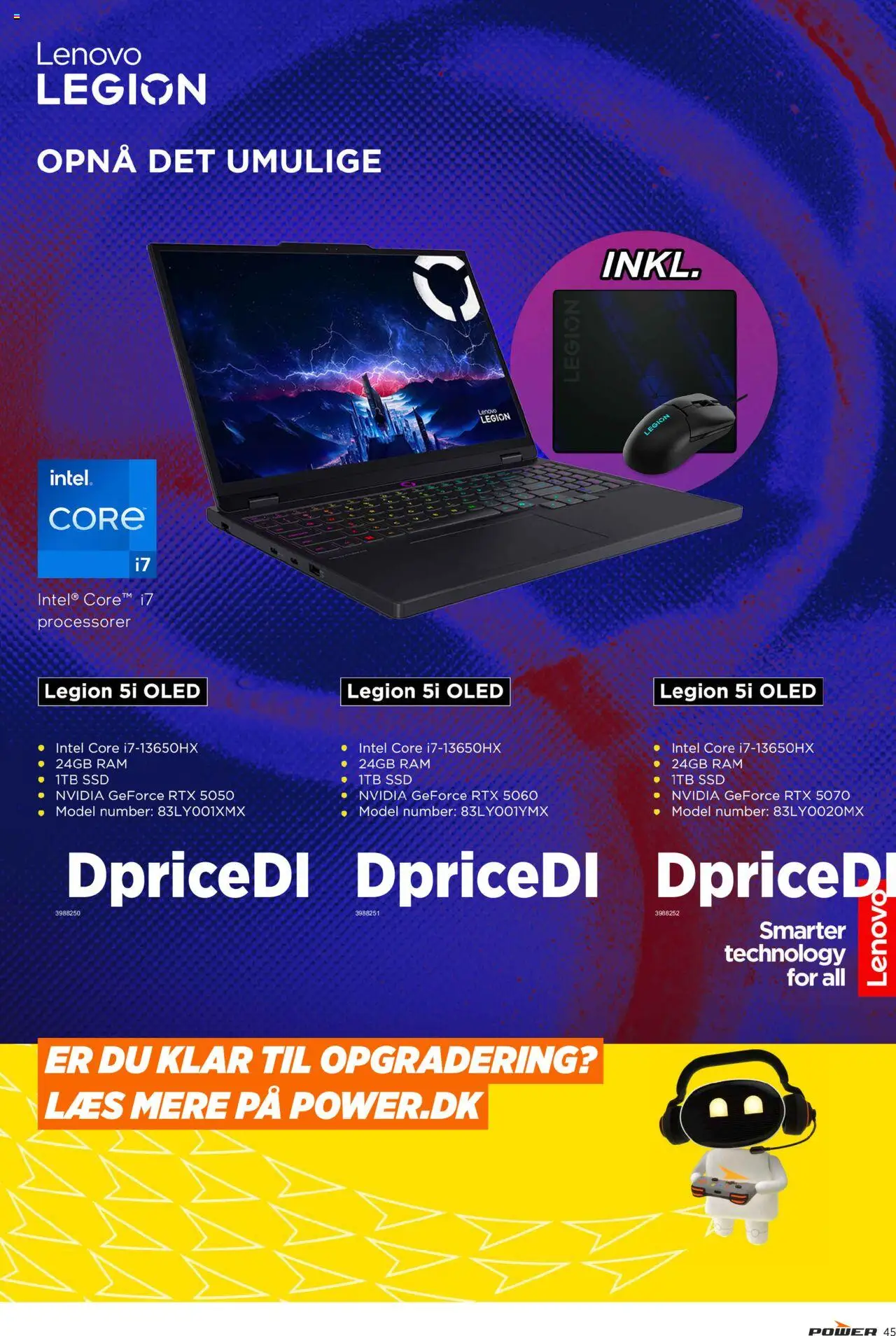 Power tilbudsavis – gyldig fra 19.09.2025 | Side: 45 | Produkter: RAM, SSD