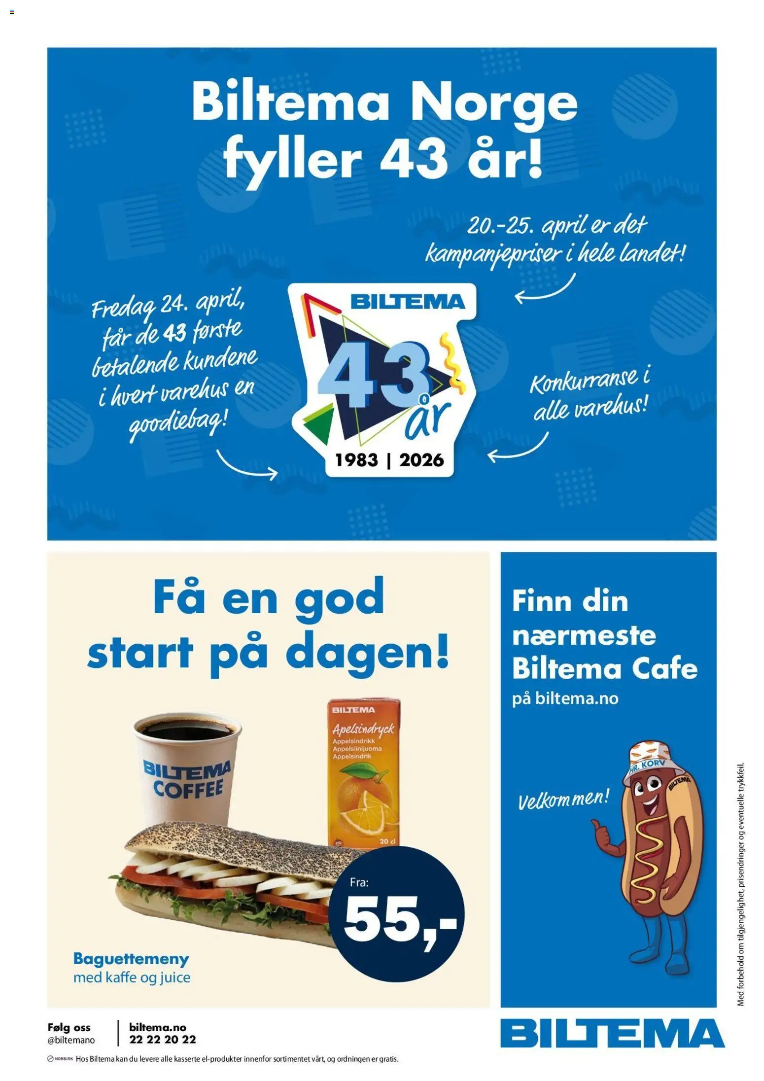 {H1} | Side: 8 | Produkter: Kaffe, Juice