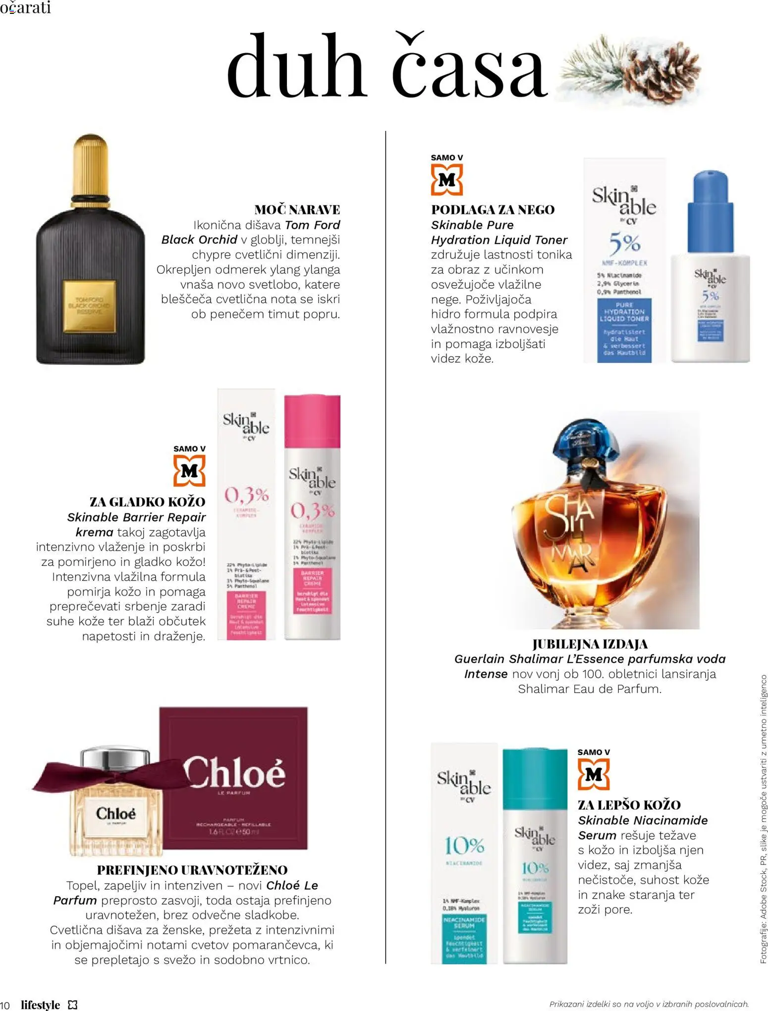 Novi Müller katalog ponudbe – veljaven od 30.11.2025 | Stran: 10 | Izdelki: Parfum, Disava, Voda, Parfumska voda