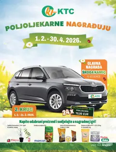 KTC Katalog poljoljekarne - Pregled kataloga iz trgovine KTC, vrijedi od 18.03.2026 | Stranica: 4