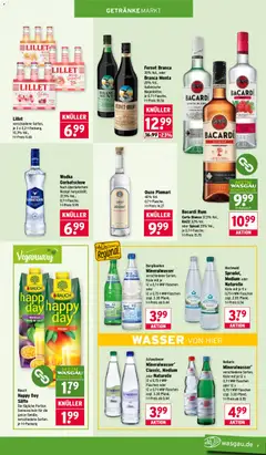 Wasgau Prospekt 	 ab 19.01.2026 gültig | Seite: 17 | Produkte: Bacardi, Lillet, Ouzo plomari, Fernet branca