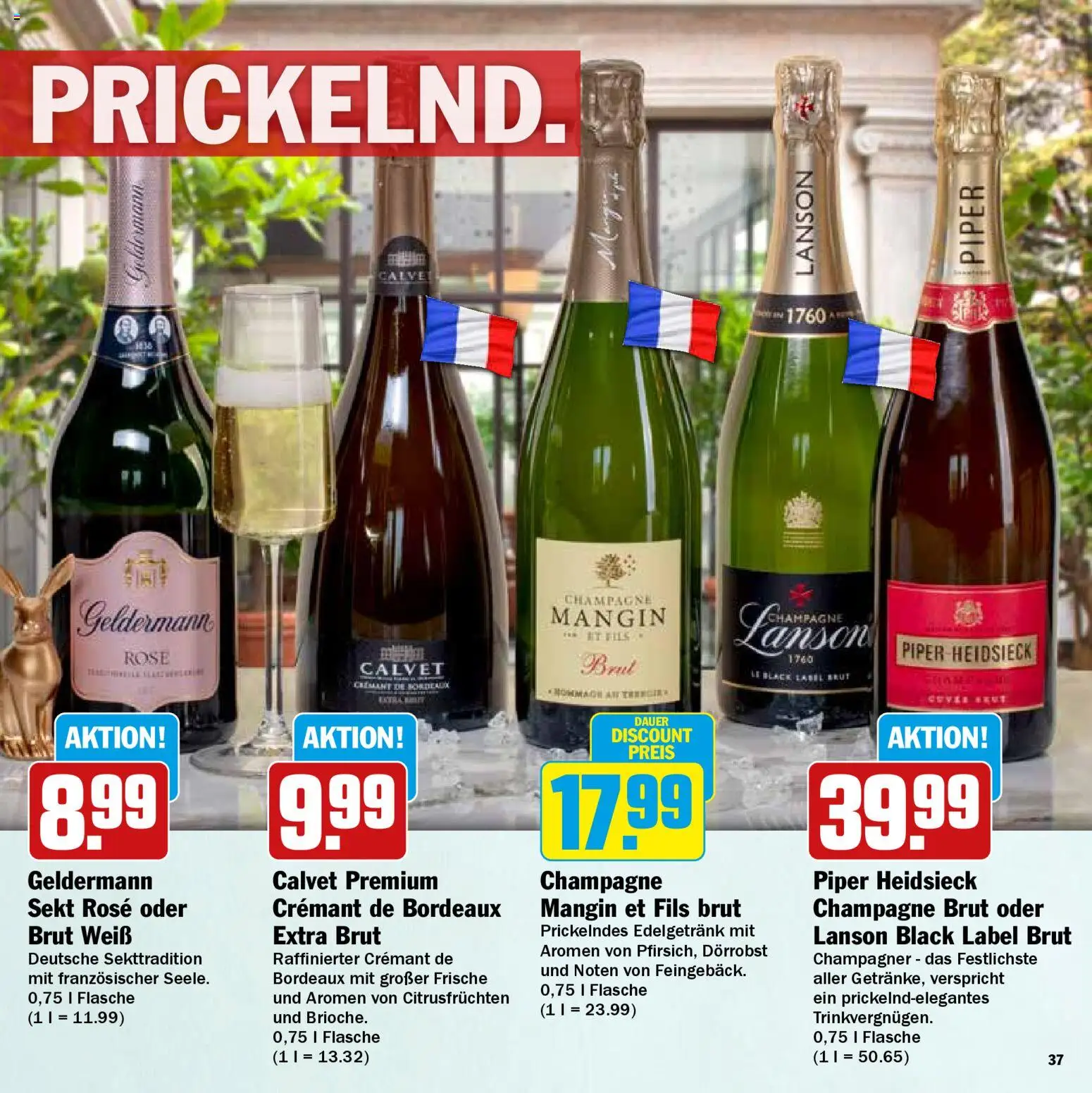 HIT Wochenprospekt – gültig ab 09.03.2026 | Seite: 37 | Produkte: Sekt