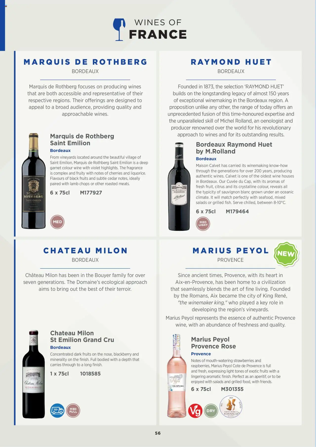  | Page: 56 | Products: Fragrance, Wine, Strawberries
