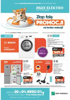Pogląd oferty "Max elektro Gazetka" - ważna od 31.07.2025