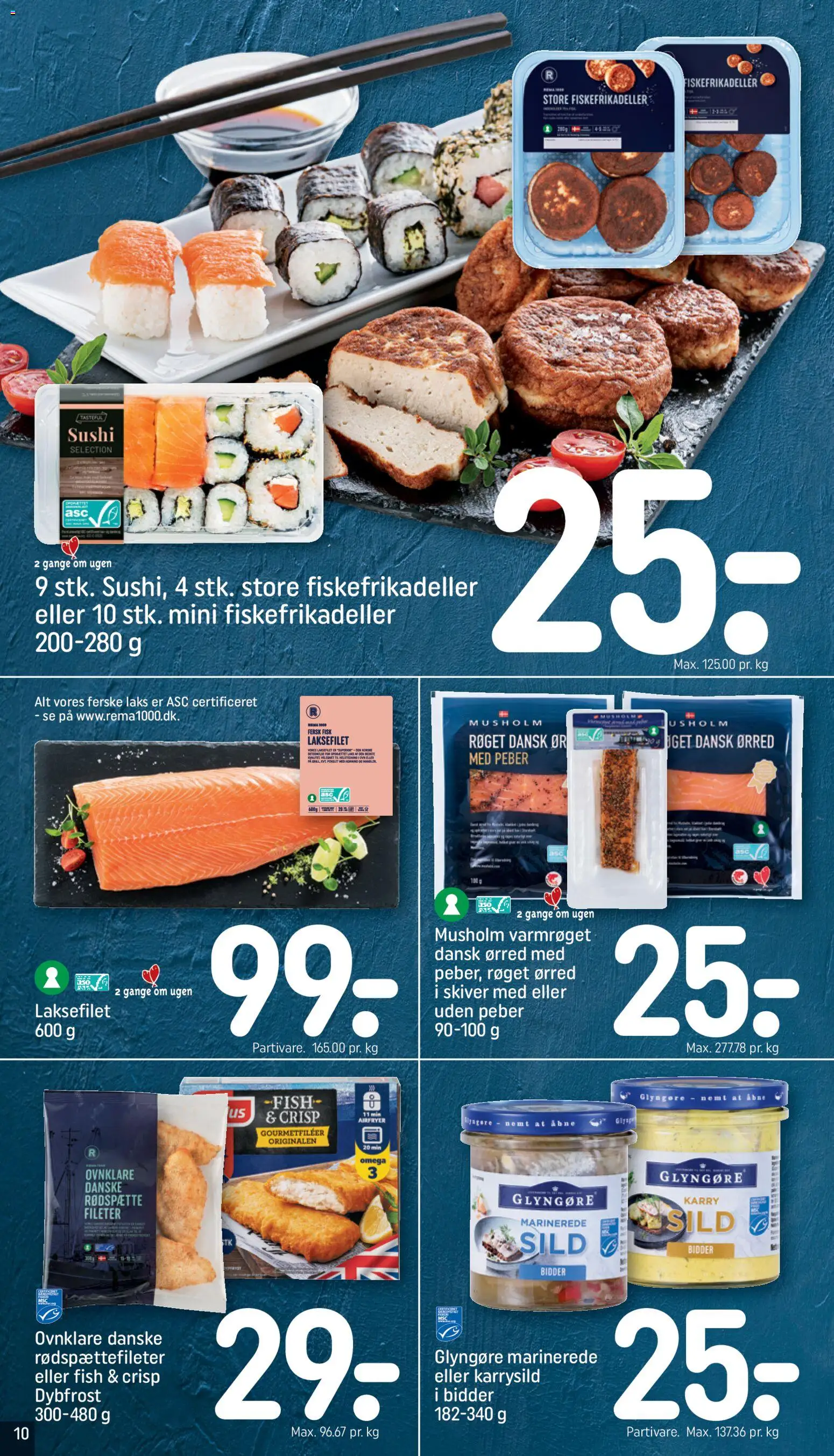 Rema 1000 tilbudsavis – gyldig fra 25.01.2026 | Side: 10 | Produkter: Karry, Peber, Sild, Ovn