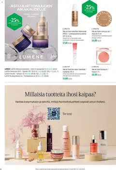 Natural Glow Aurinkopuuteri / Solpuder 10 ml, Natural Glow Aurinkopuuteri / Solpuder 10 ml. Antaa kasvoille luonnollisen kauniin auringon hehkun. – voimassa 01.09.2025 alkaen | Sivu: 26 | Tuotteet: Aurinkopuuteri, Poskipuna, Yövoide, Tee