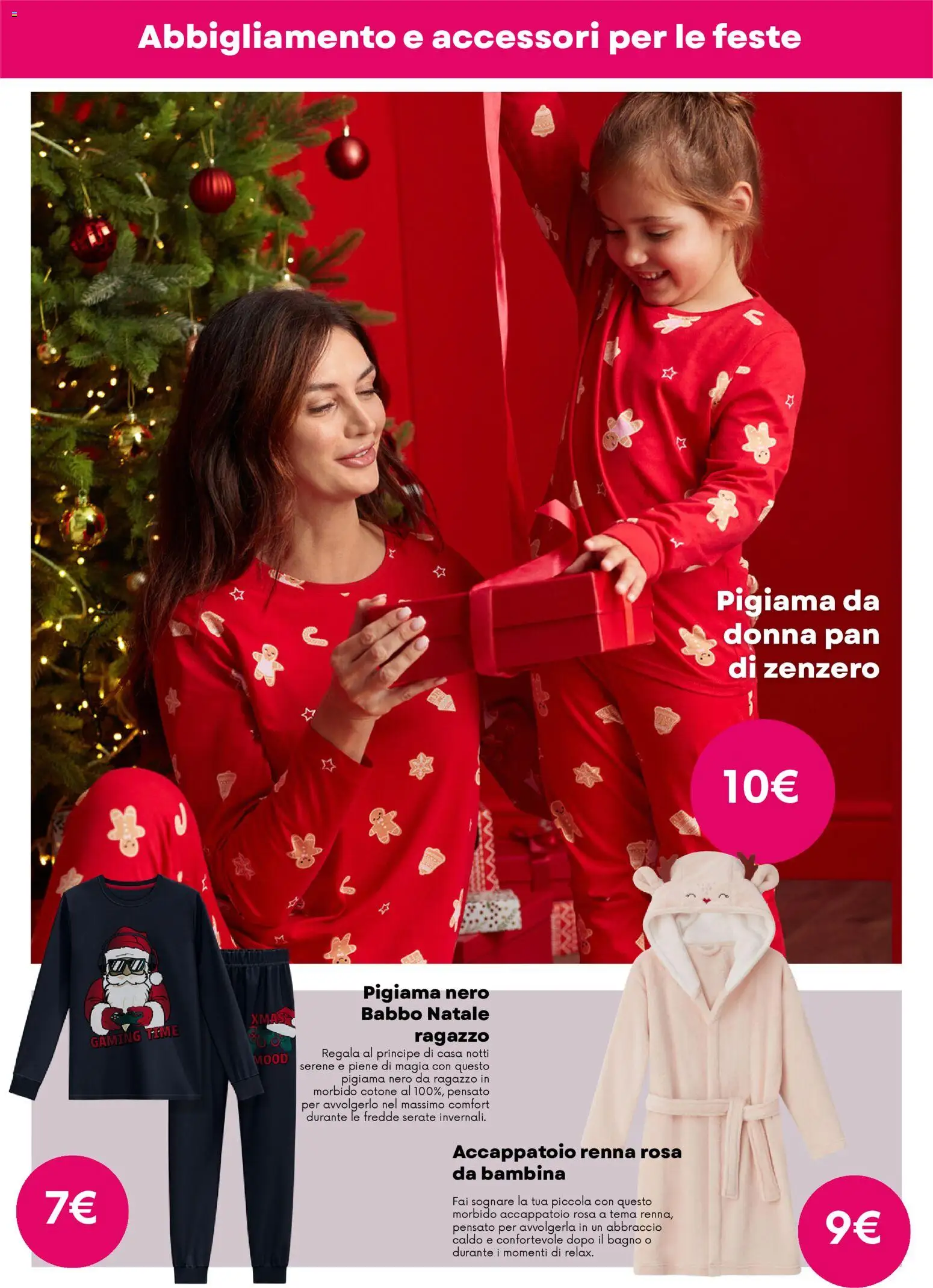 Volantino Pepco del 20.11.2025 | Pagina: 9 | Prodotti: Pigiama, Accappatoio, Bagno