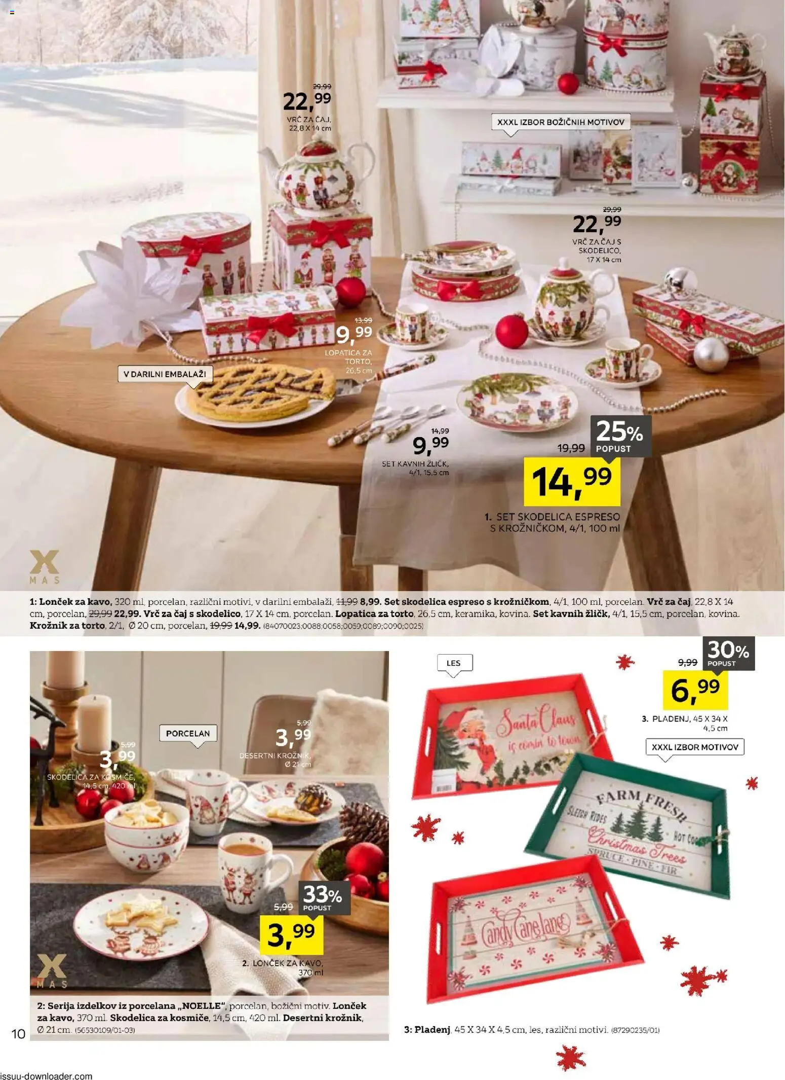 Novi XXXL Lesnina katalog ponudbe – veljaven od 04.11.2025 | Stran: 10 | Izdelki: Skodelica, Caj