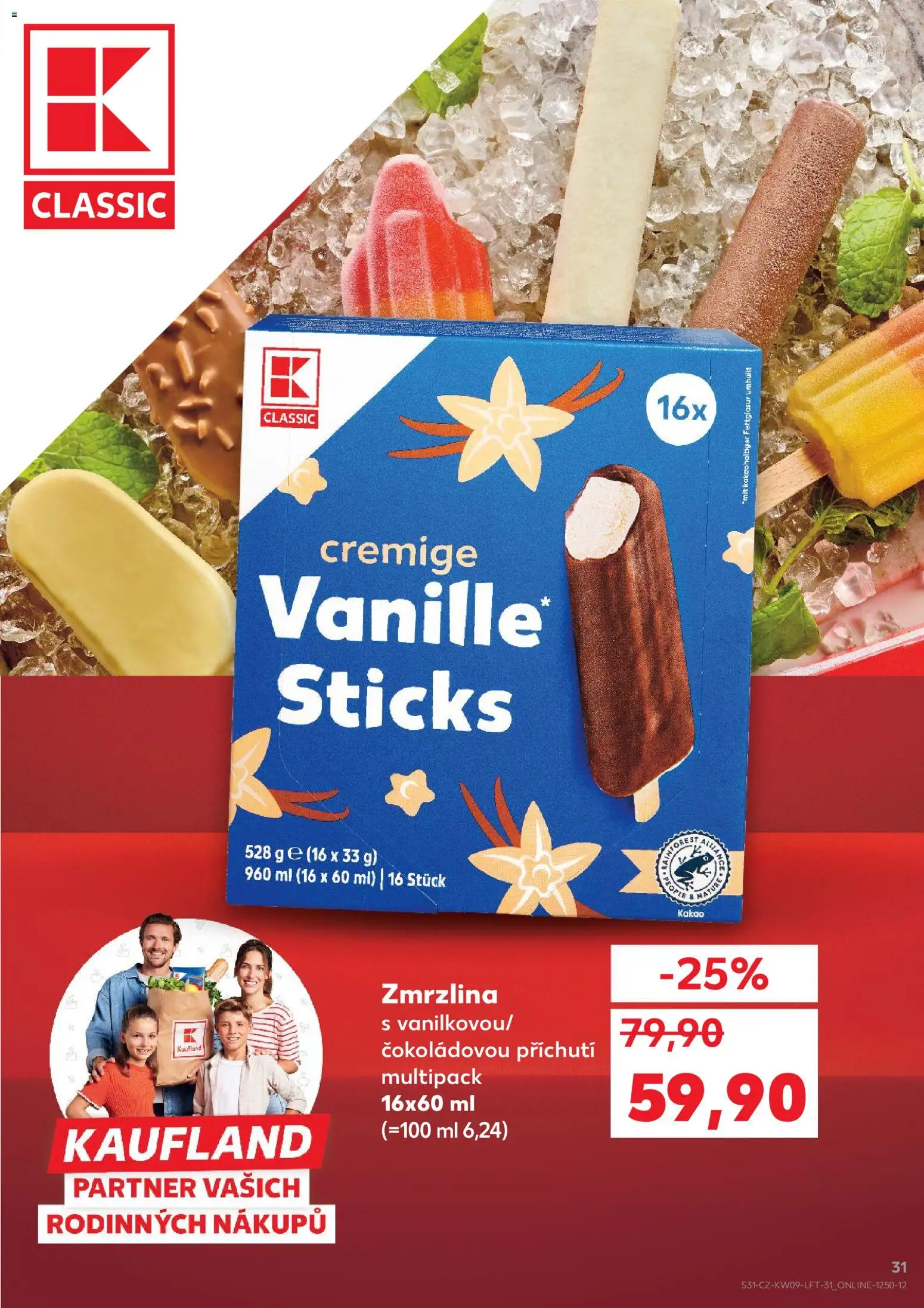 Kaufland leták - Liberec od 25.02.2026 | Strana: 31 | Produkty: Zmrzlina, Kakao