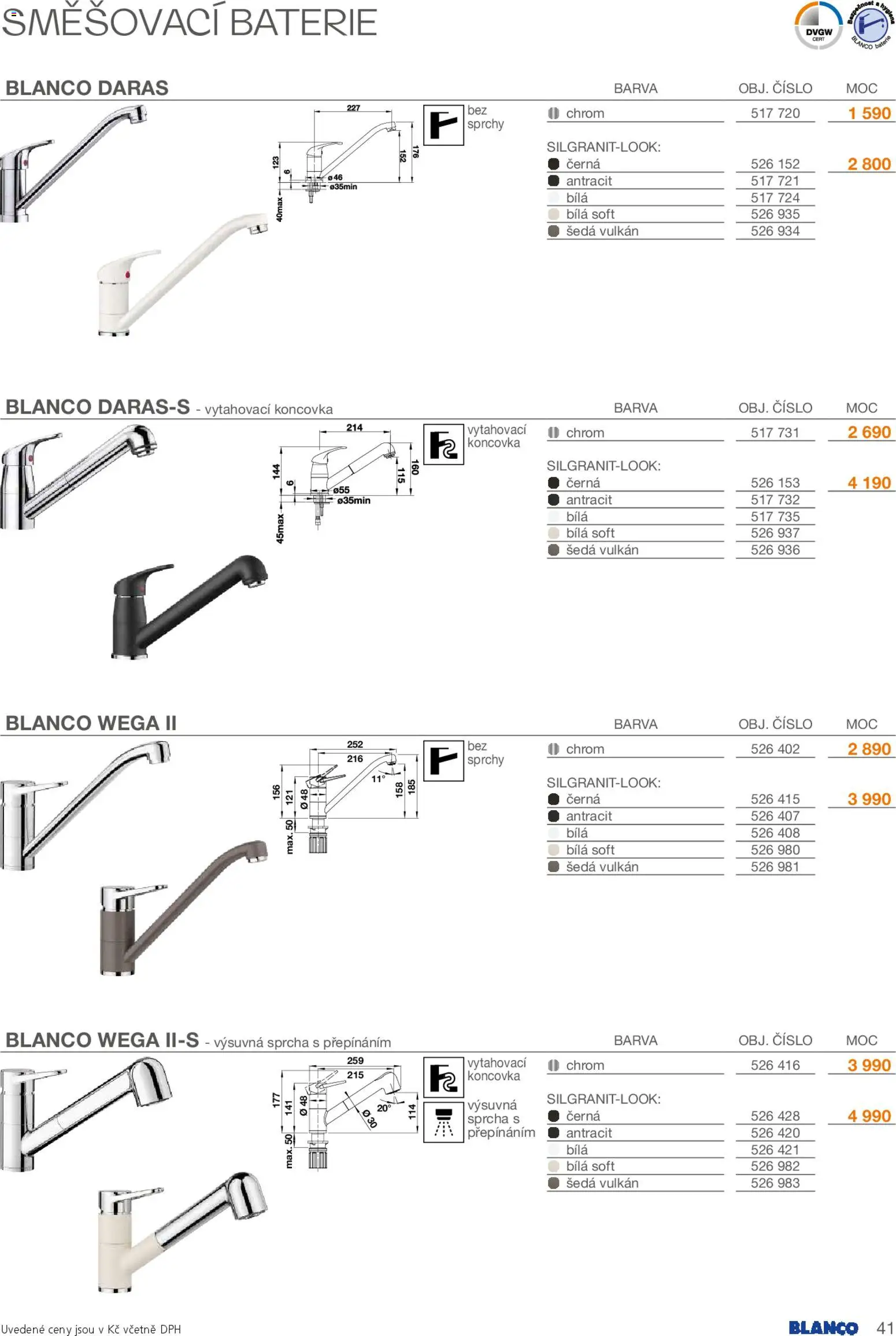 Möbelix leták - Blanco od 01.02.2026 | Strana: 41 | Produkty: Sprcha, Baterie