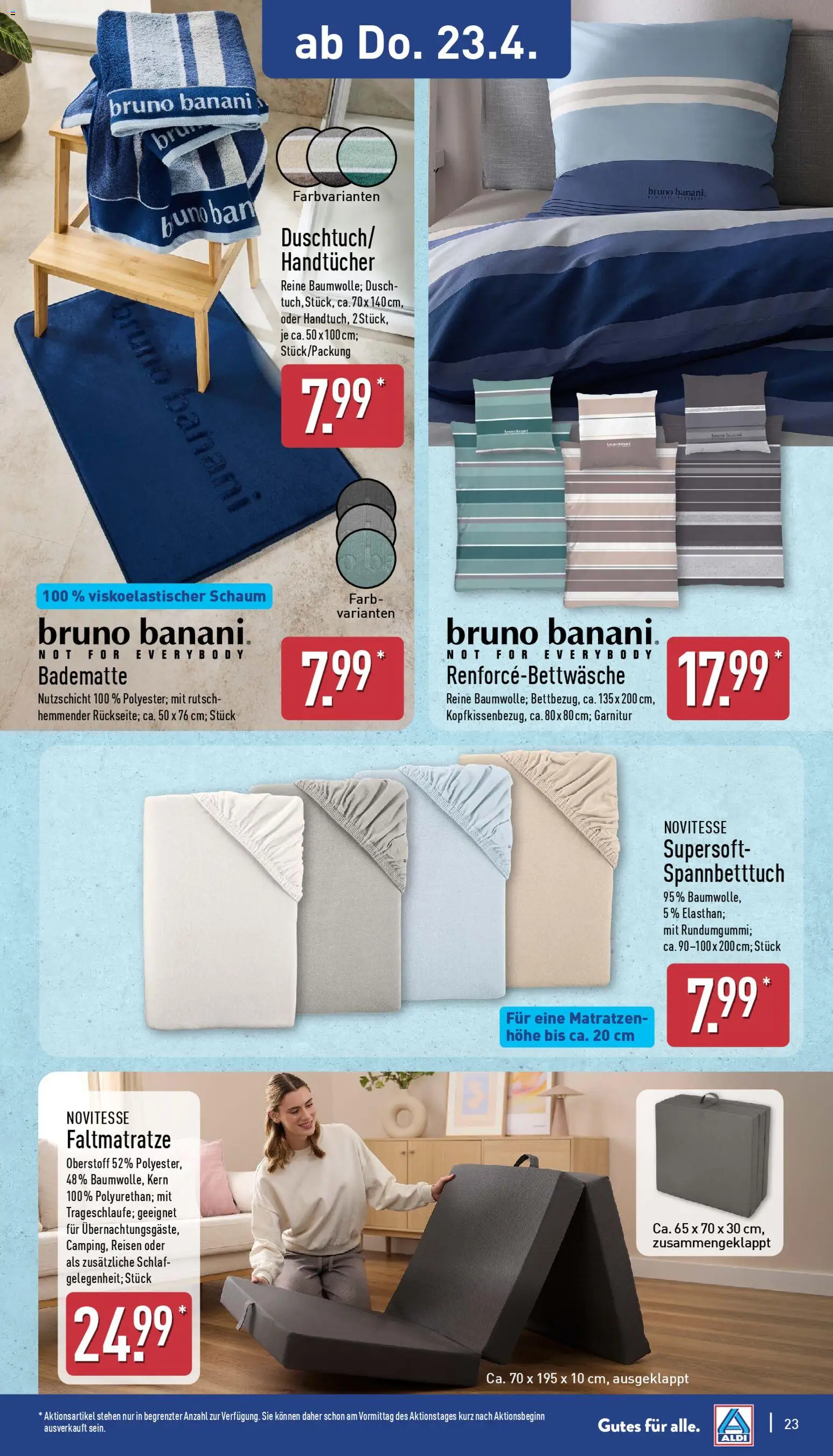 Aldi Prospekt 	 – gültig ab 20.04.2026 | Seite: 23