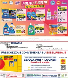 Volantino Esselunga S del 11.09.2025 | Pagina: 23 | Prodotti: Pastiglie per lavastoviglie, Anticalcare, Lavatrice, Lavastoviglie