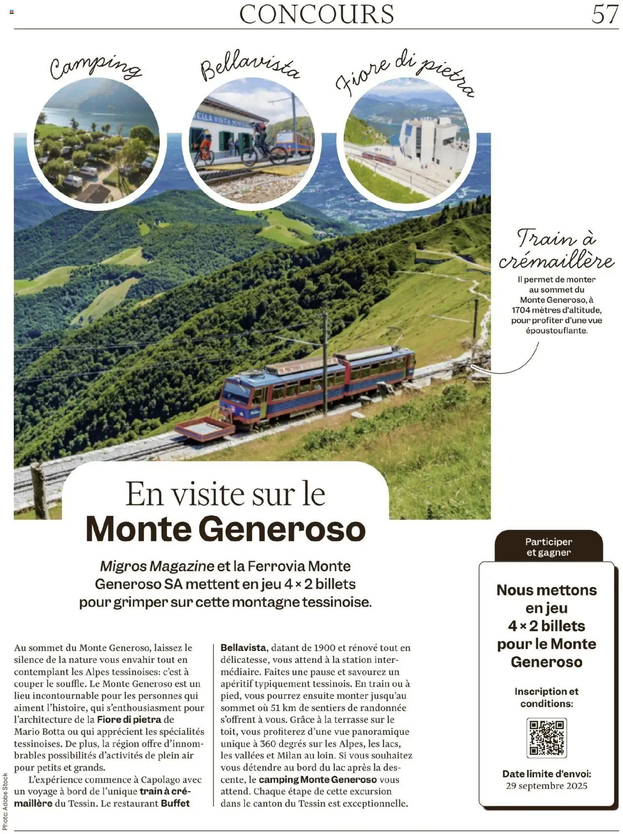 Migros Magazin FR – gültig ab 22.09.2025 | Seite: 57