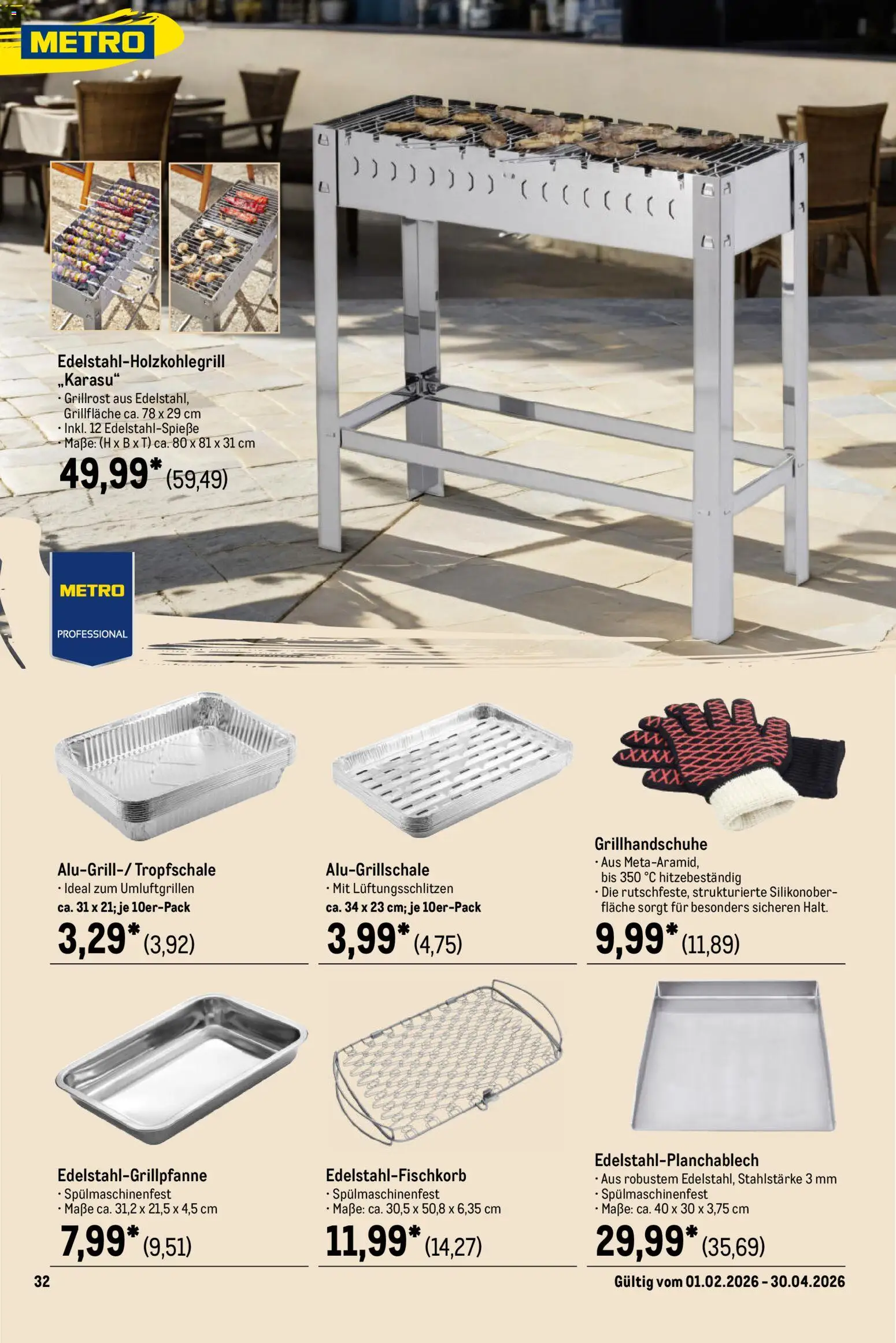Metro Outdoor für Profis – gültig ab 01.02.2026 | Seite: 32