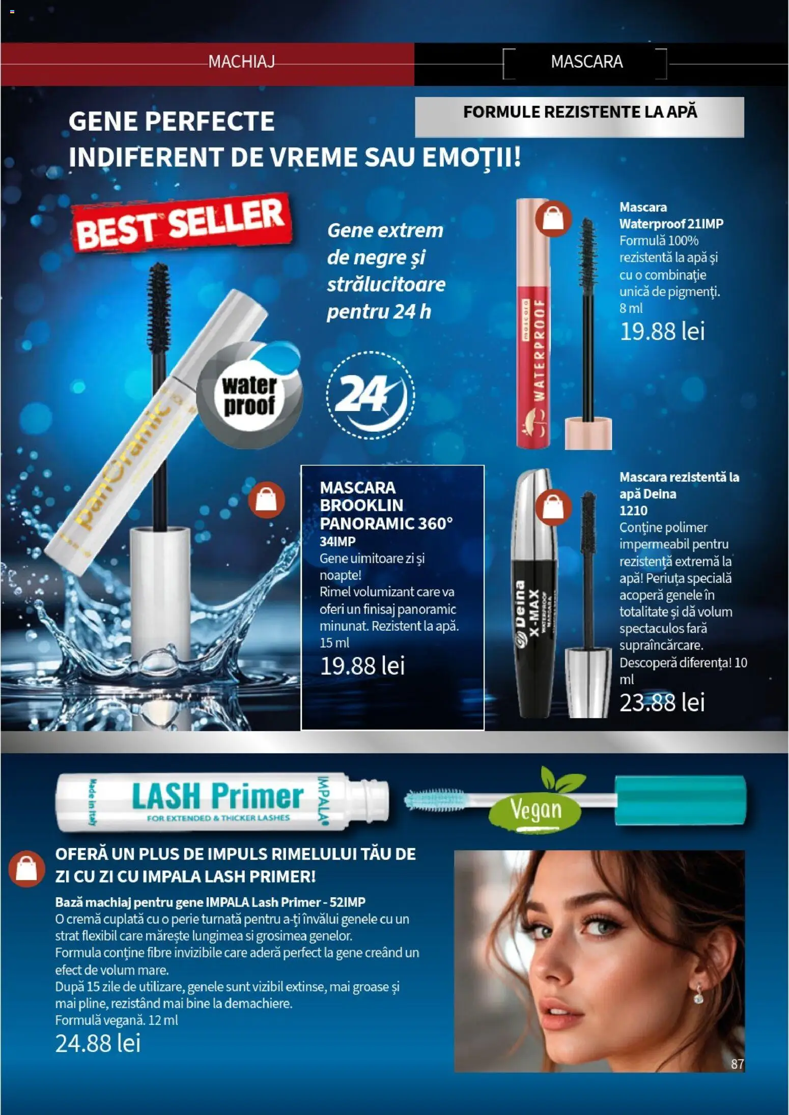 Noul catalog Lady’s – valabil de la 10.11.2025 | Pagină: 89 | Produse: Machiaj, Perie, Cremă, Apă