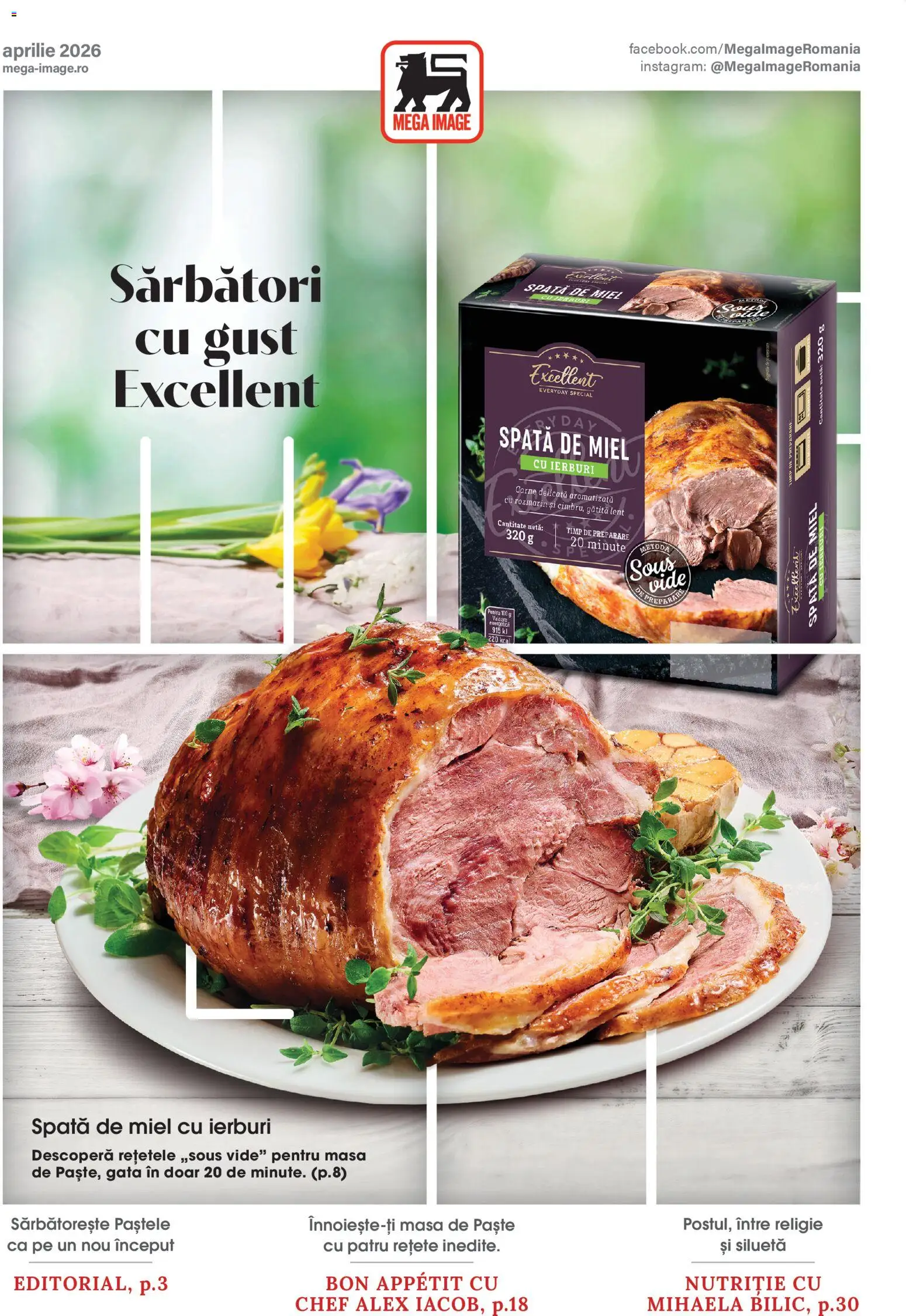 Noul catalog Mega Image – valabil de la 26.03.2026 | Pagină: 1 | Produse: Masă, Paste