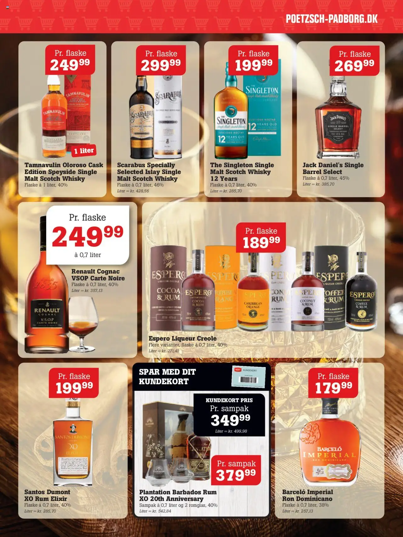Poetzsch Padborg tilbudsavis – gyldig fra 09.10.2025 | Side: 23 | Produkter: Asas de frango, Whisky