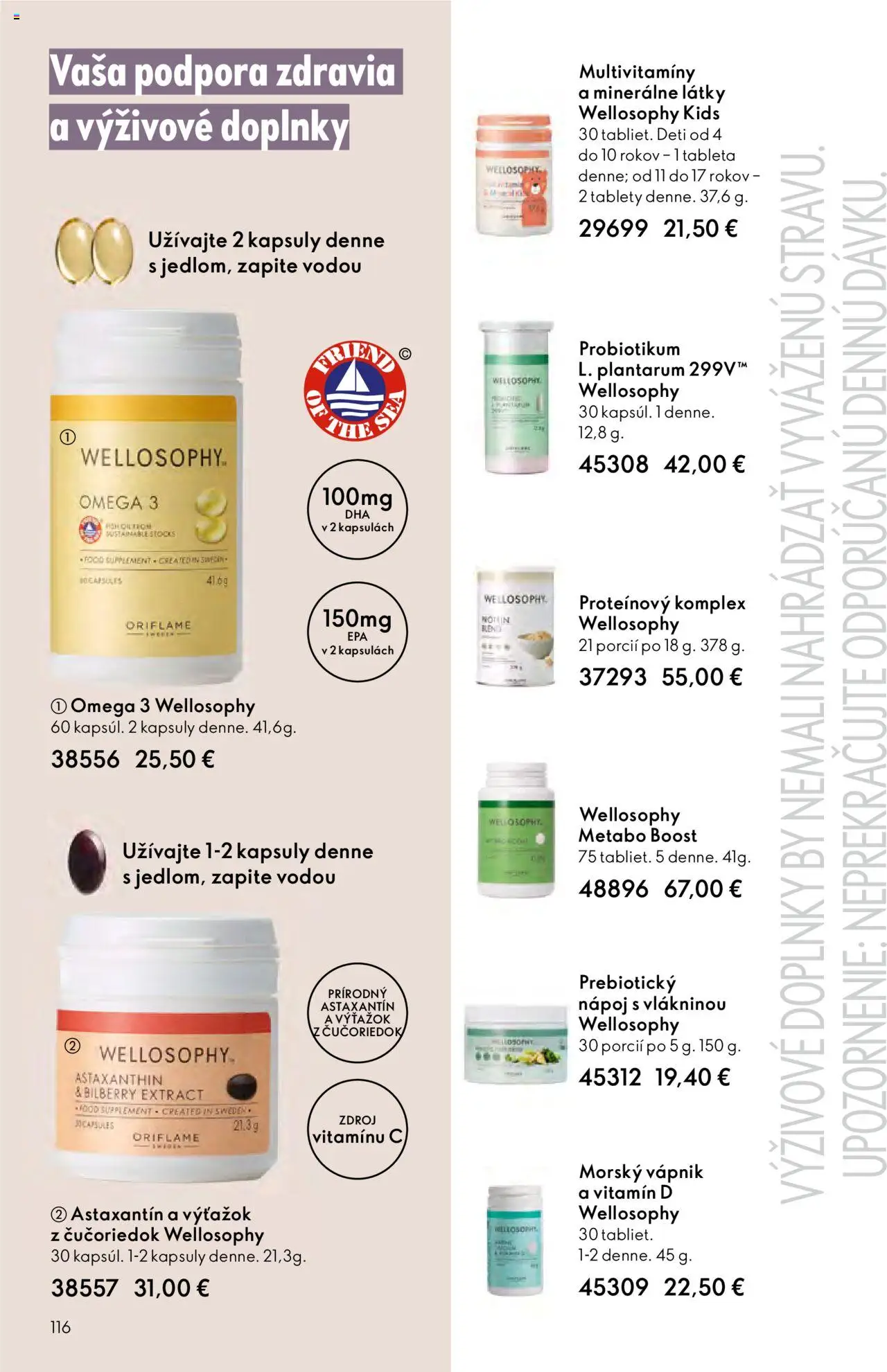 Nové Oriflame akcie – leták je platný od 01.10.2025 | Strana: 116 | Produkty: Metabo