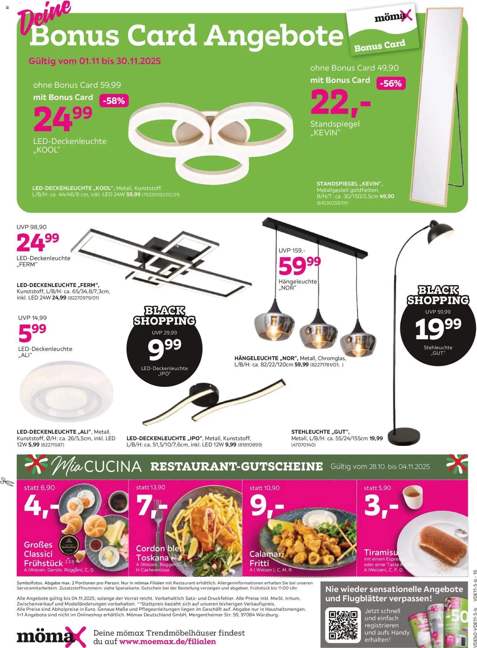 Mömax - Black Friday – gültig ab 27.10.2025 | Seite: 16 | Produkte: Standspiegel