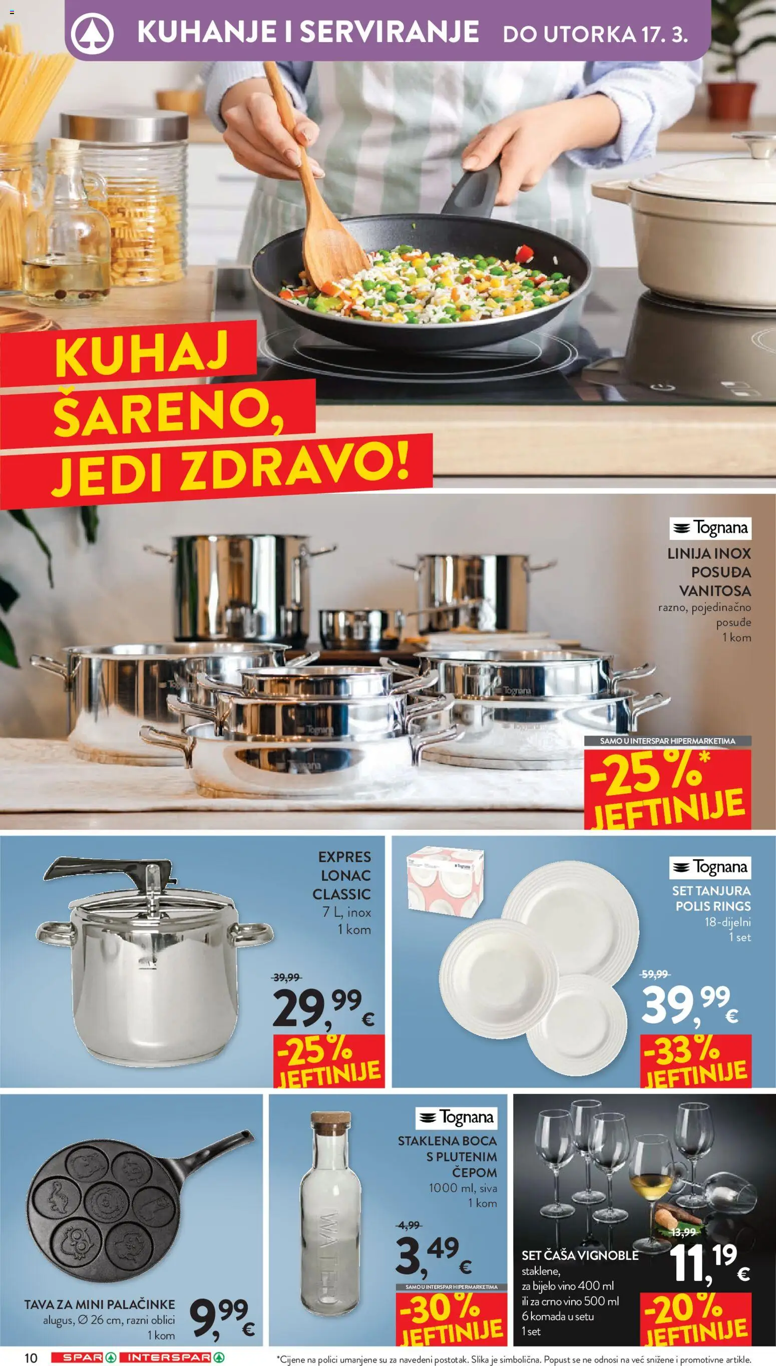 Spar katalog | vrijedi od 17.02.2026 | Stranica: 10 | Proizvodi: Set tanjura, Tognana, Vino, Crno vino