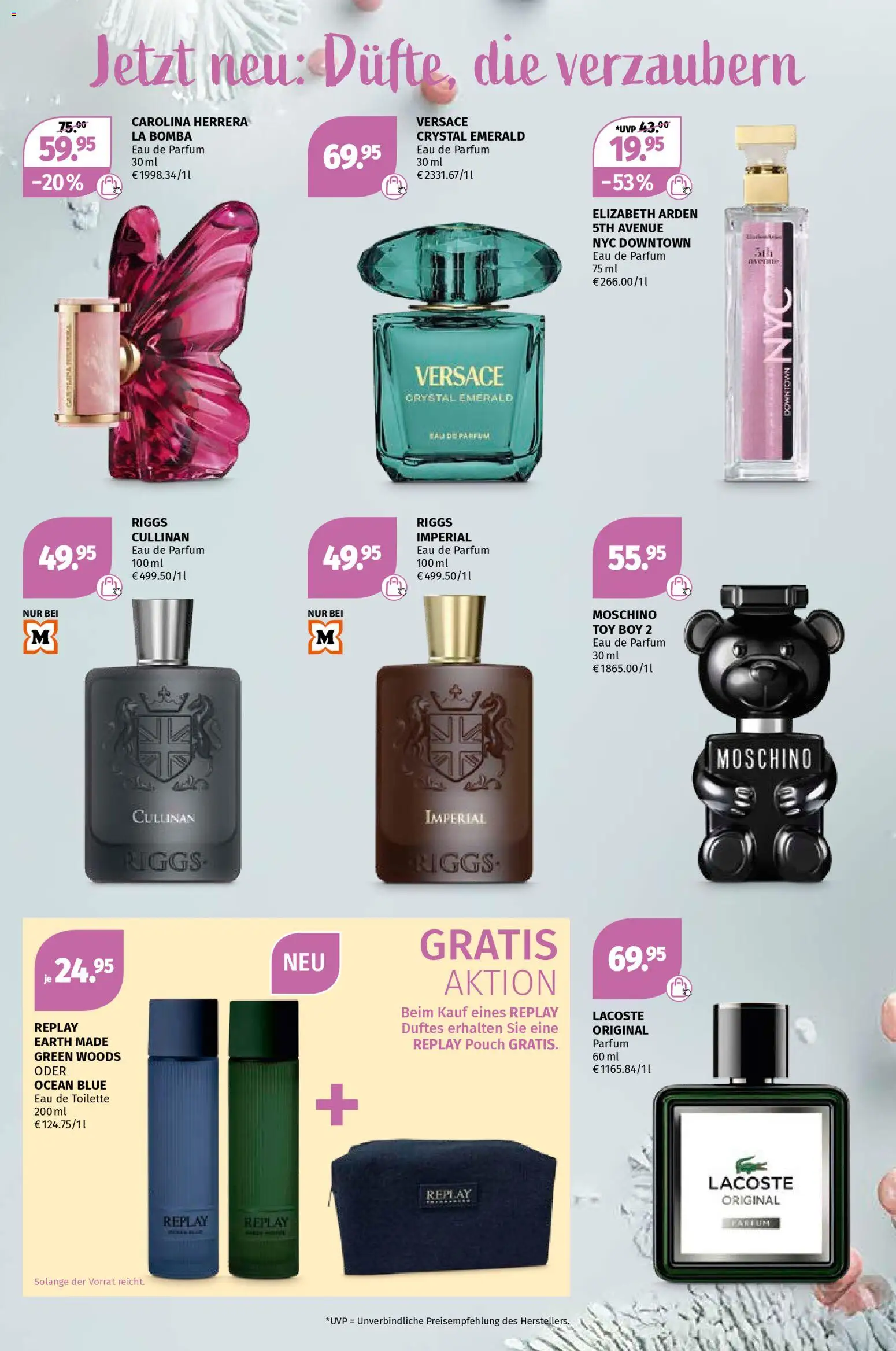 Müller Beauty Highlights – gültig ab 10.11.2025 | Seite: 11 | Produkte: Toilette, Parfüm, Eau de Toilette, Eau de Parfum