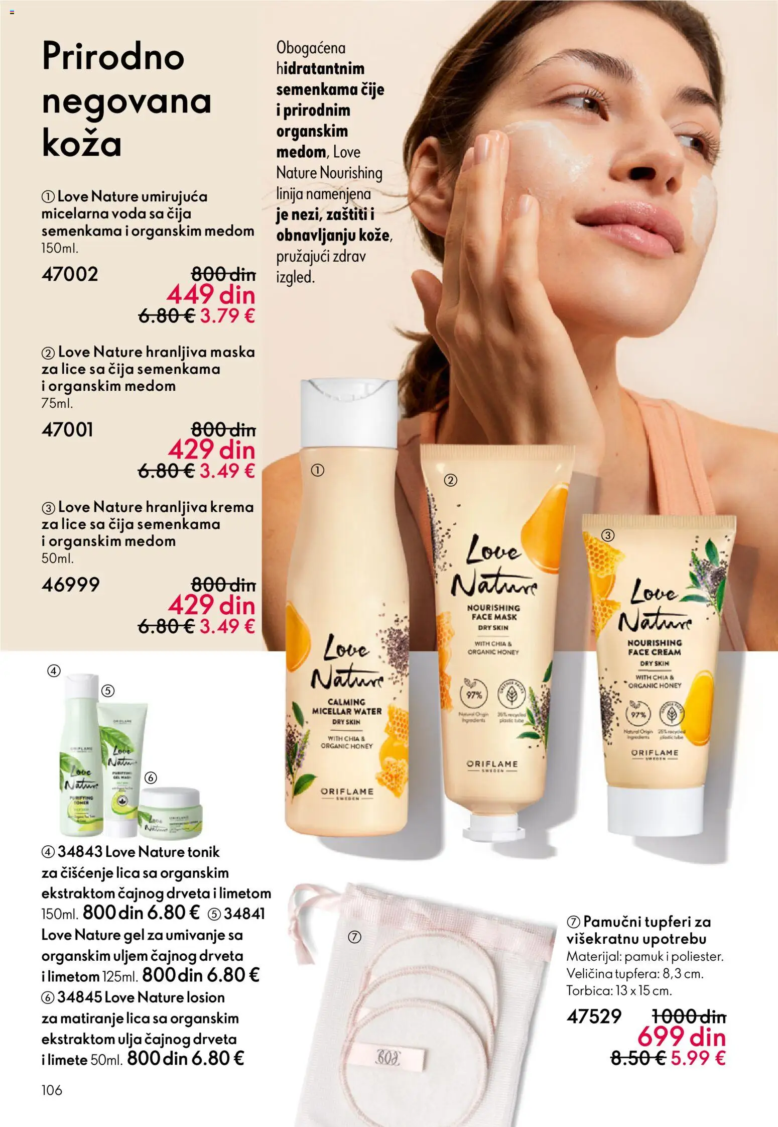 Oriflame katalog - važi od 31.12.2025 | Strana: 106 | Proizvode: Maska, Micelarna voda, Toner, Tonik