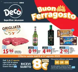 Anteprima del volantino Decò MaxiStore - Napoli catalogo valido a partire dal 08.08.2025