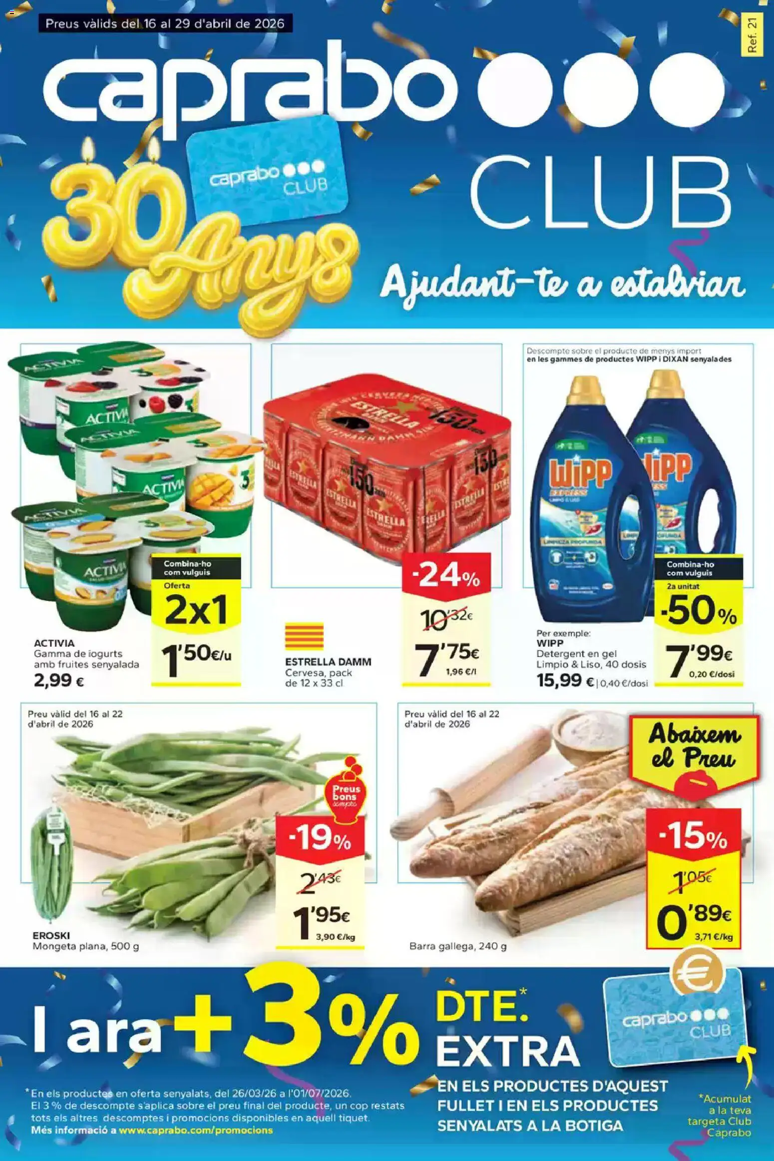 Caprabo folleto │ válido desde el 16.04.2026 | Página: 1
