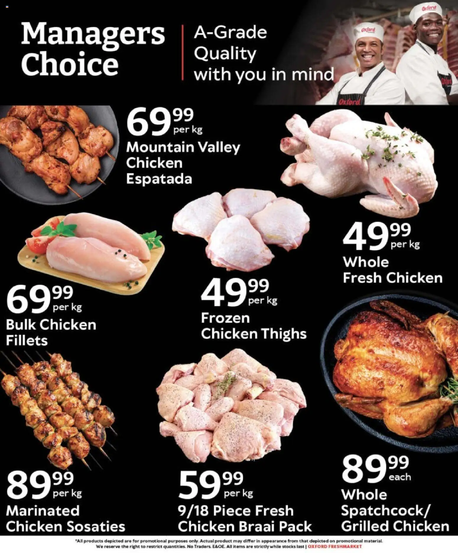 New Oxford Freshmarket catalogue – valid from 29.10.2025 | Page: 2 | Products: Chicken