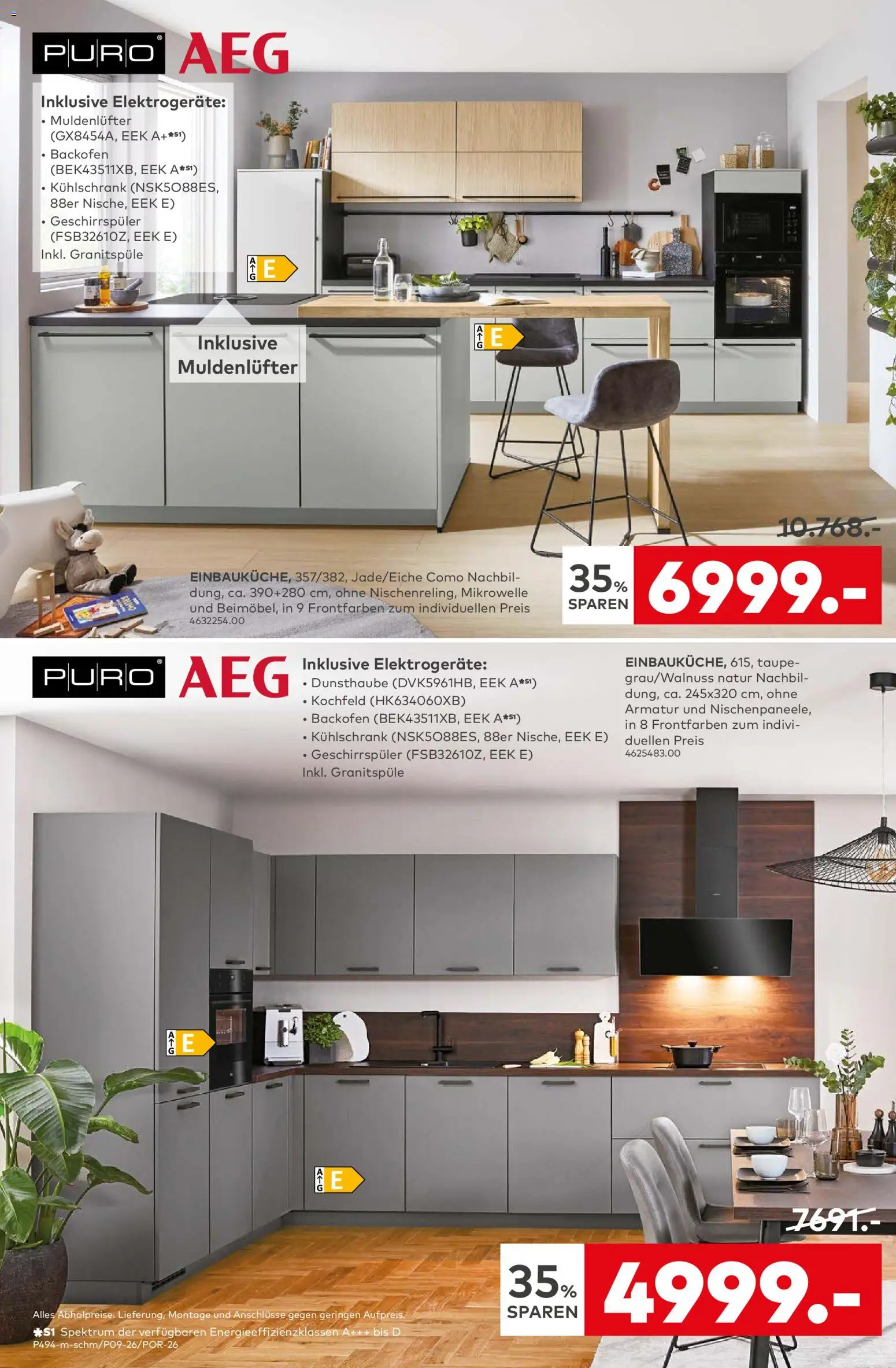 Porta! Küchentester gesucht: Jetzt Traumküche zum halben Preis und weitere Vorteile sichern - Bad Vilbel-Dortelweil – gültig ab 15.02.2026 | Seite: 10 | Produkte: Geschirrspüler, Kühlschrank, Kochfeld, Armatur