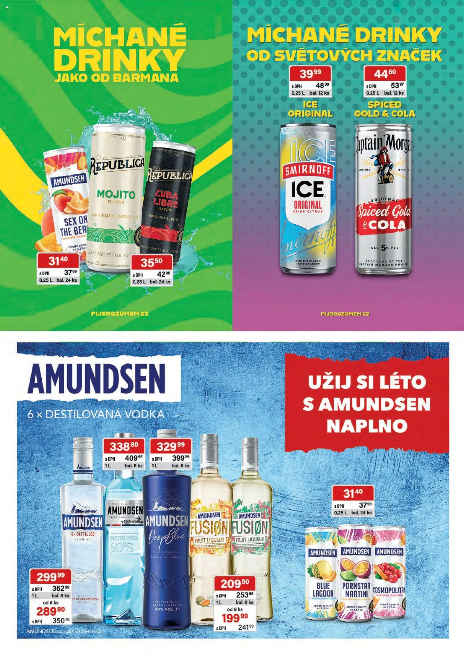 Astur & Qanto leták - Velkoobchod 05/2026 od 01.05.2026 | Strana: 17 | Produkty: Rum, Vodka, Republica, Cola