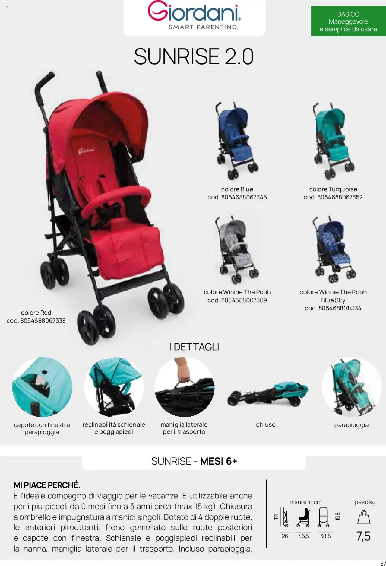 Volantino Prenatal del 01.01.2025 | Pagina: 8 | Prodotti: Poggiapiedi, Ombrello, The