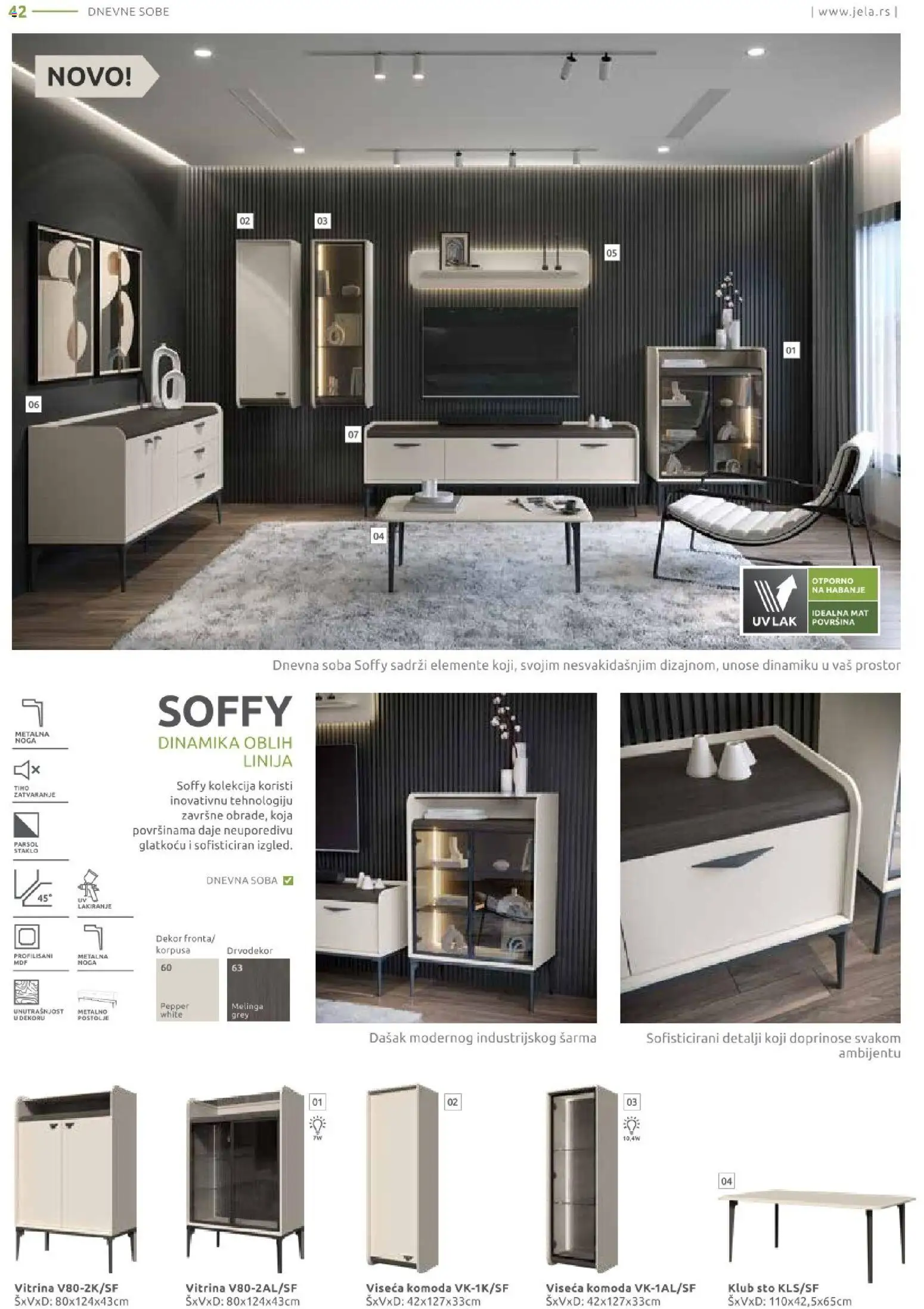 Jela katalog - važi od 09.03.2026 | Strana: 42 | Proizvode: Komoda, Sto
