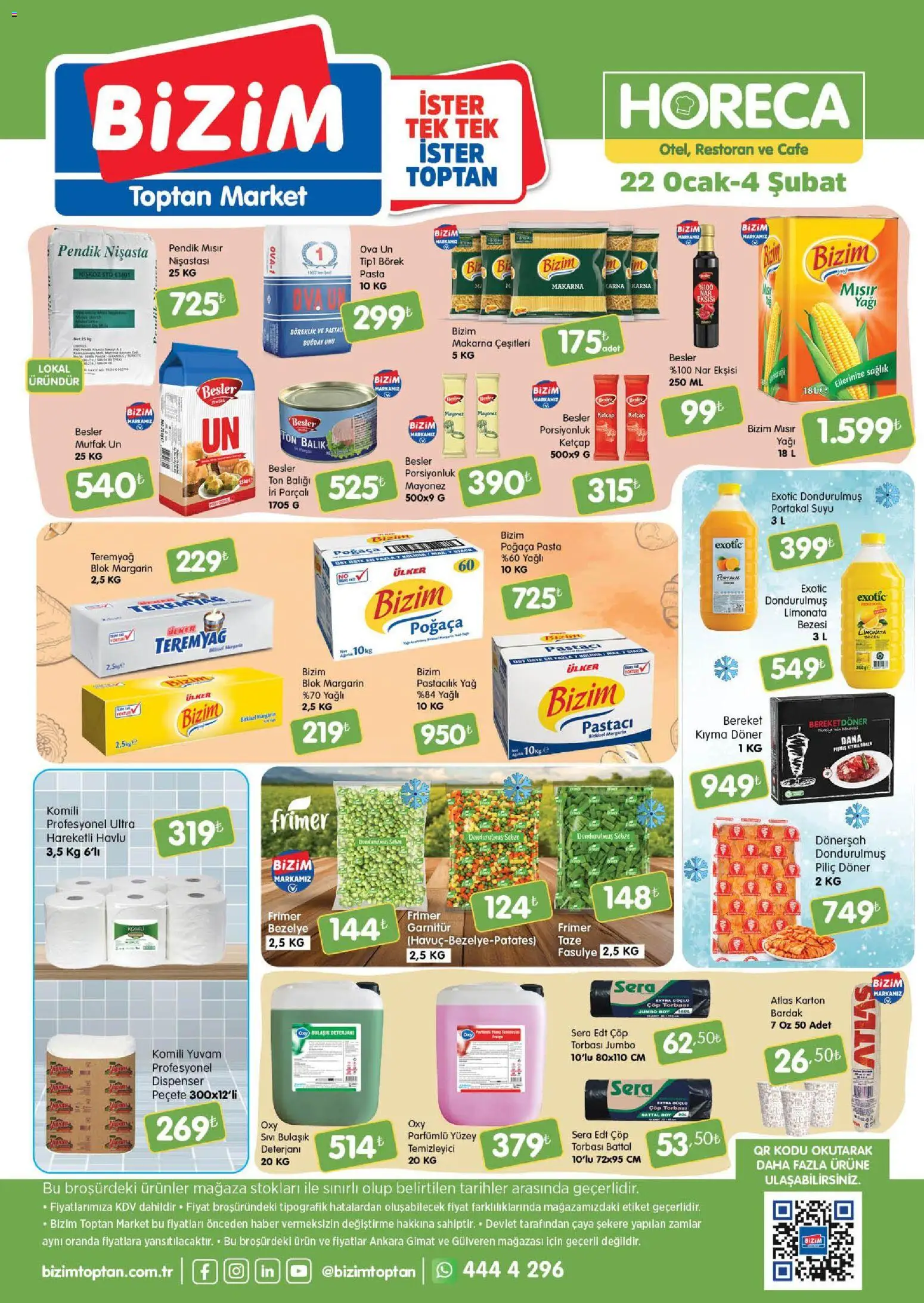 Bizim Toptan - Horeca kataloğu - 22.01.2026 tarihinden itibaren geçerlidir | Sayfa: 2