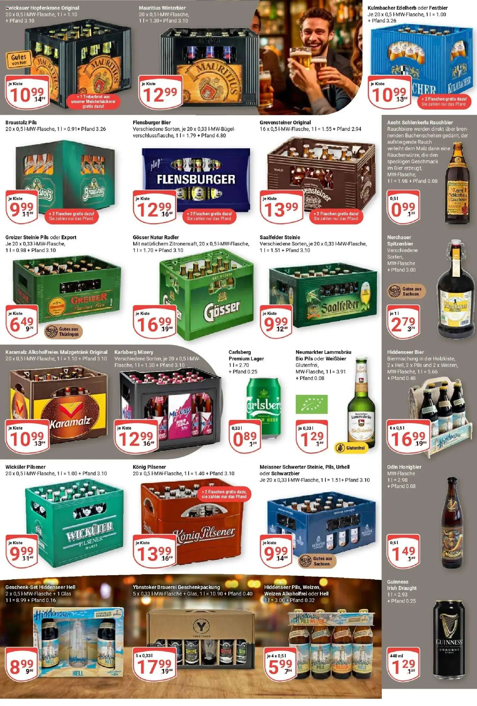 Globus prospekt Zwickau	 – gültig ab 02.11.2025 | Seite: 17 | Produkte: Carlsberg, Bier, Flensburger, Radler