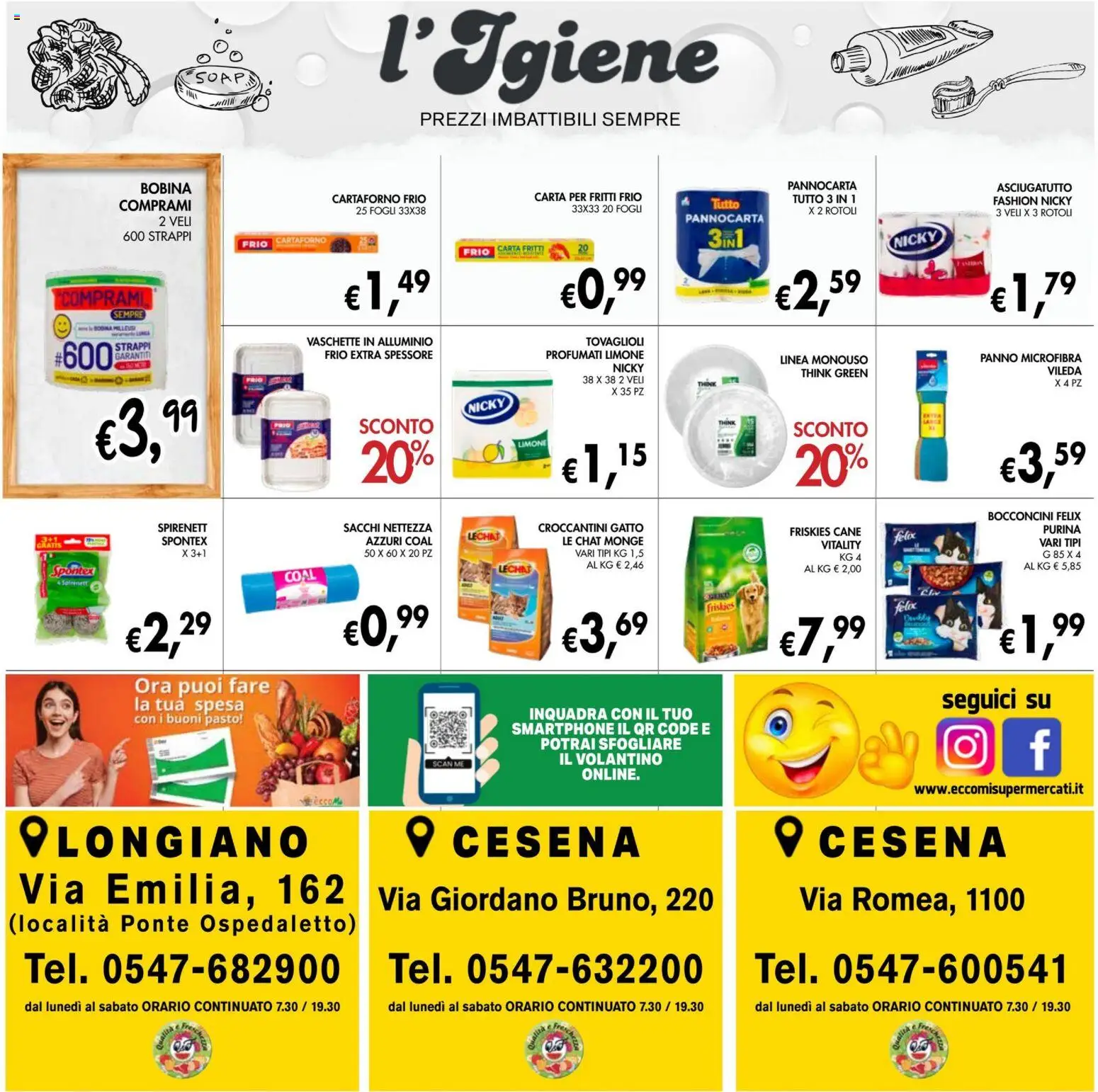 Volantino Coal del 28.11.2025 | Pagina: 28 | Prodotti: Panno microfibra, Limone, Asciugatutto, Alluminio