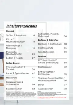 Toom Baumarkt  Wohnen & Haushalt 2026 ab 01.01.2026 gültig | Seite: 3 | Produkte: Küche, Pinsel