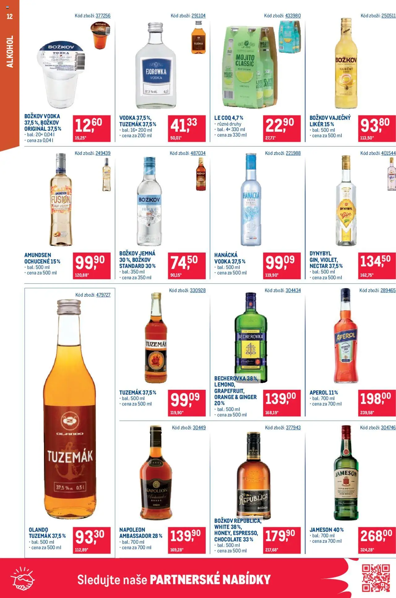Makro leták - Maloobchod od 04.06.2025 | Strana: 12 | Produkty: Rum, Whiskey, Likér, Becherovka