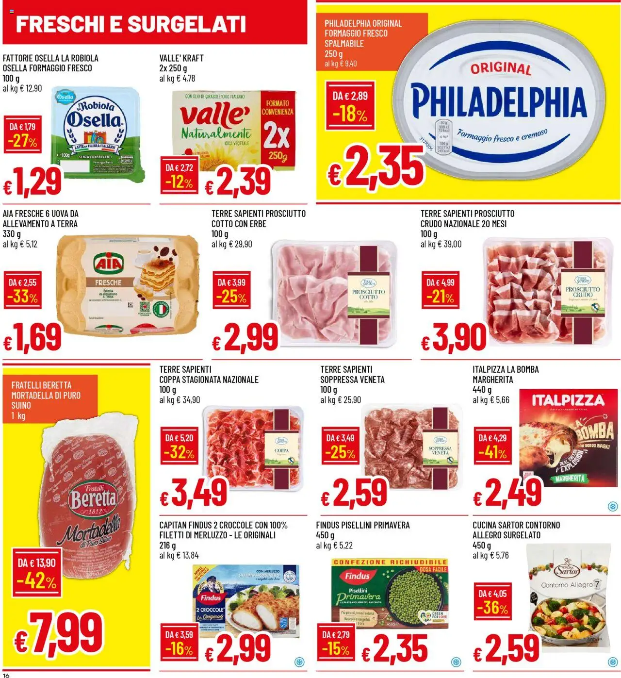 Volantino Galassia del 23.10.2025 | Pagina: 16 | Prodotti: Prosciutto Cotto, Uova, Pesce, Merluzzo