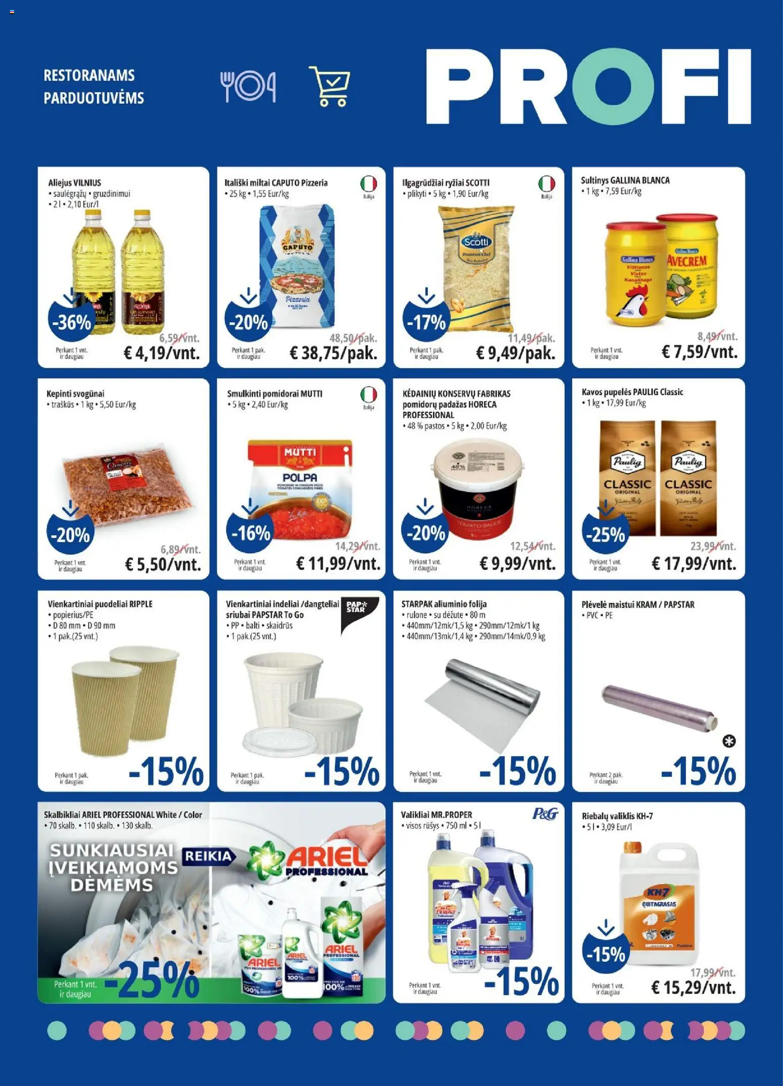 ePromo akcijos nuo 21.01.2026 | Puslapis: 7 | Prekių: Folija, Svogūnai, Pomidorai, Ryžiai