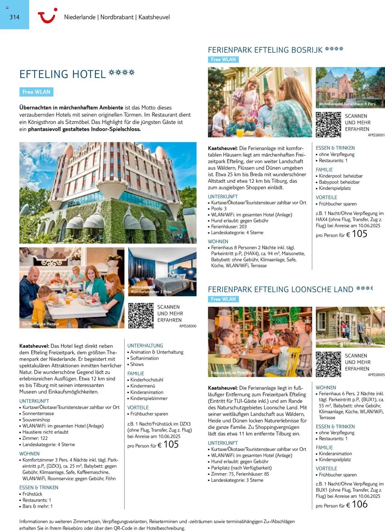 TUI Prospekt 	 – gültig ab 01.11.2024 | Seite: 314 | Produkte: Babybett, Föhn