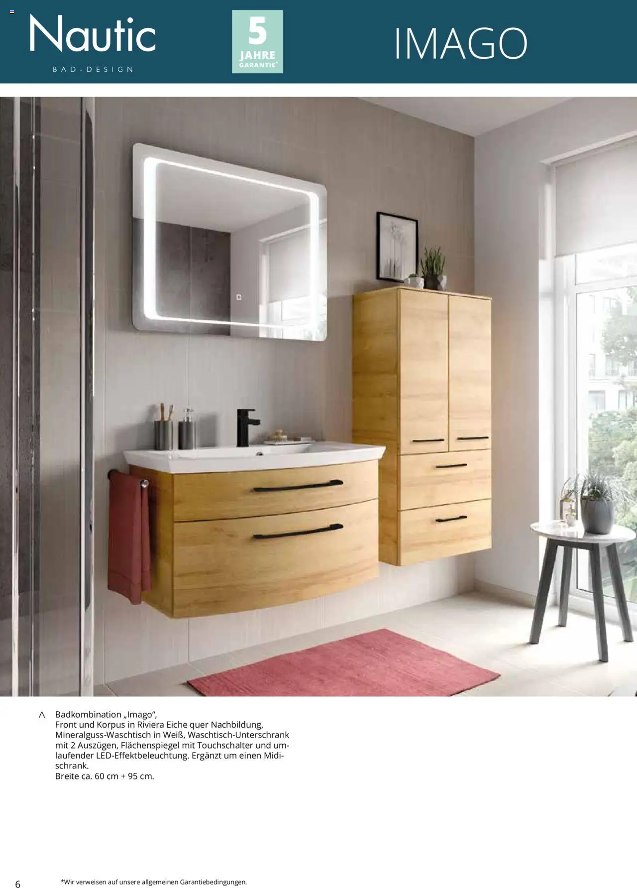 Hammer Zuhause Nautic Badmoebel - gültig ab dem 01.01.2024 | Seite: 6 | Produkte: Bad
