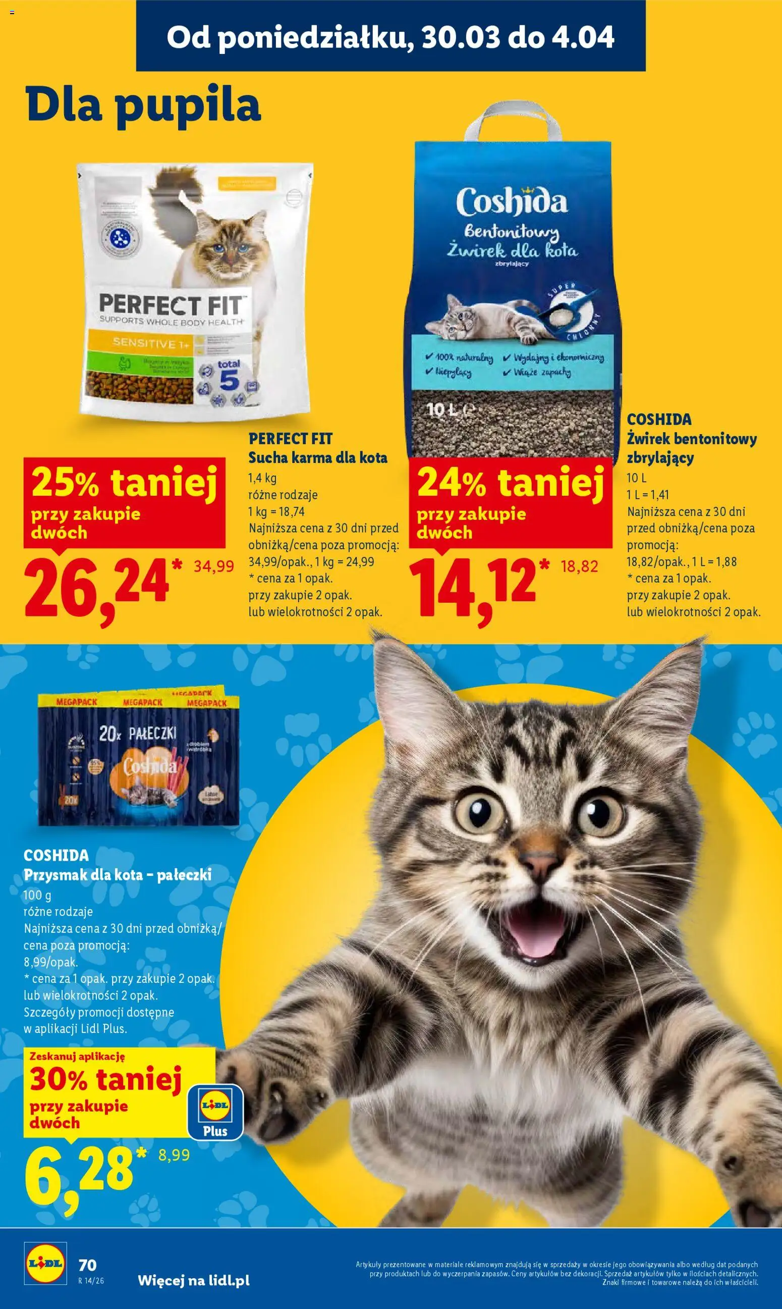Lidl Polsko leták od 30.03.2026 | Strana: 70 | Produkty: Body
