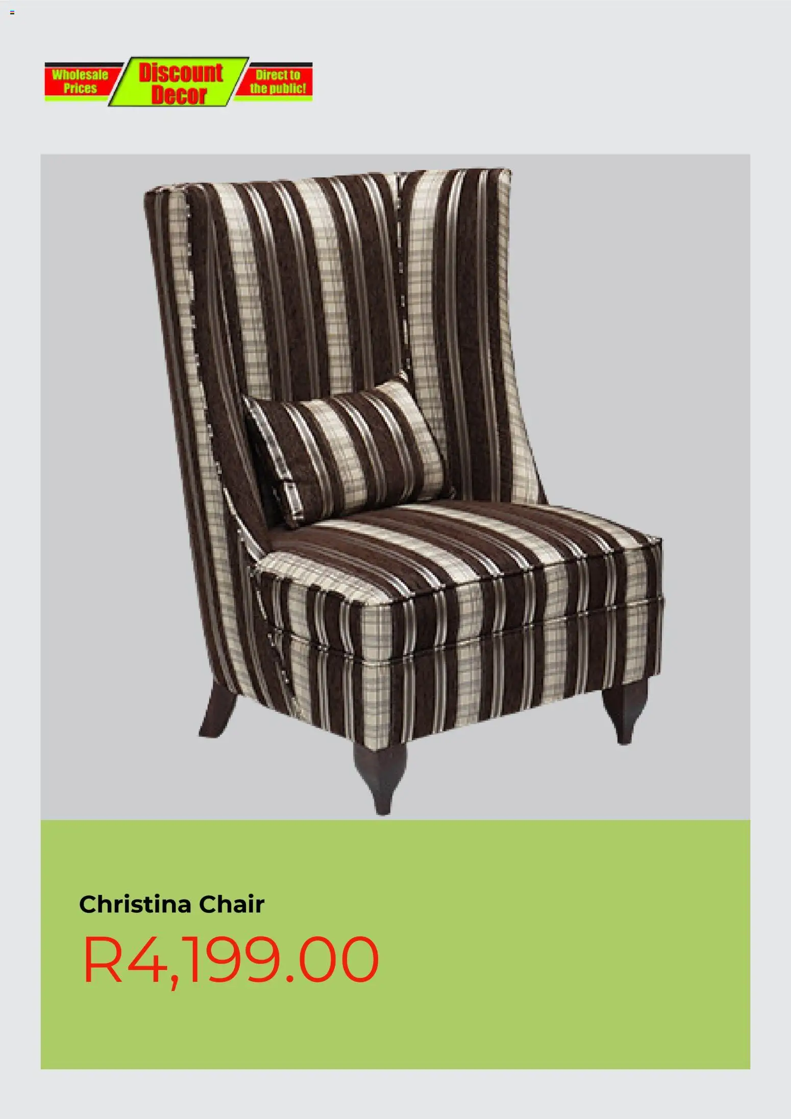New Discount Decor catalogue – valid from 26.10.2025 | Page: 6 | Products: Chair