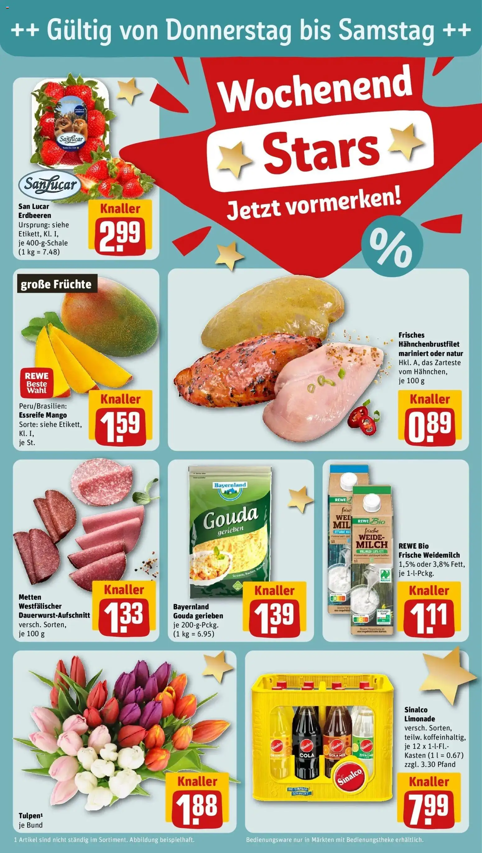 Rewe Prospekt Dortmund	 – gültig ab 23.03.2026 | Seite: 29 | Produkte: Milch, Gouda, Zitrone, Erdbeeren