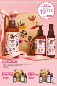 Pré-visualização Yves Rocher catálogo 6 válido de 17.04.2026 | Página: 55 | Produtos: Sabonete líquido, Sabonete, Caixa, Banho